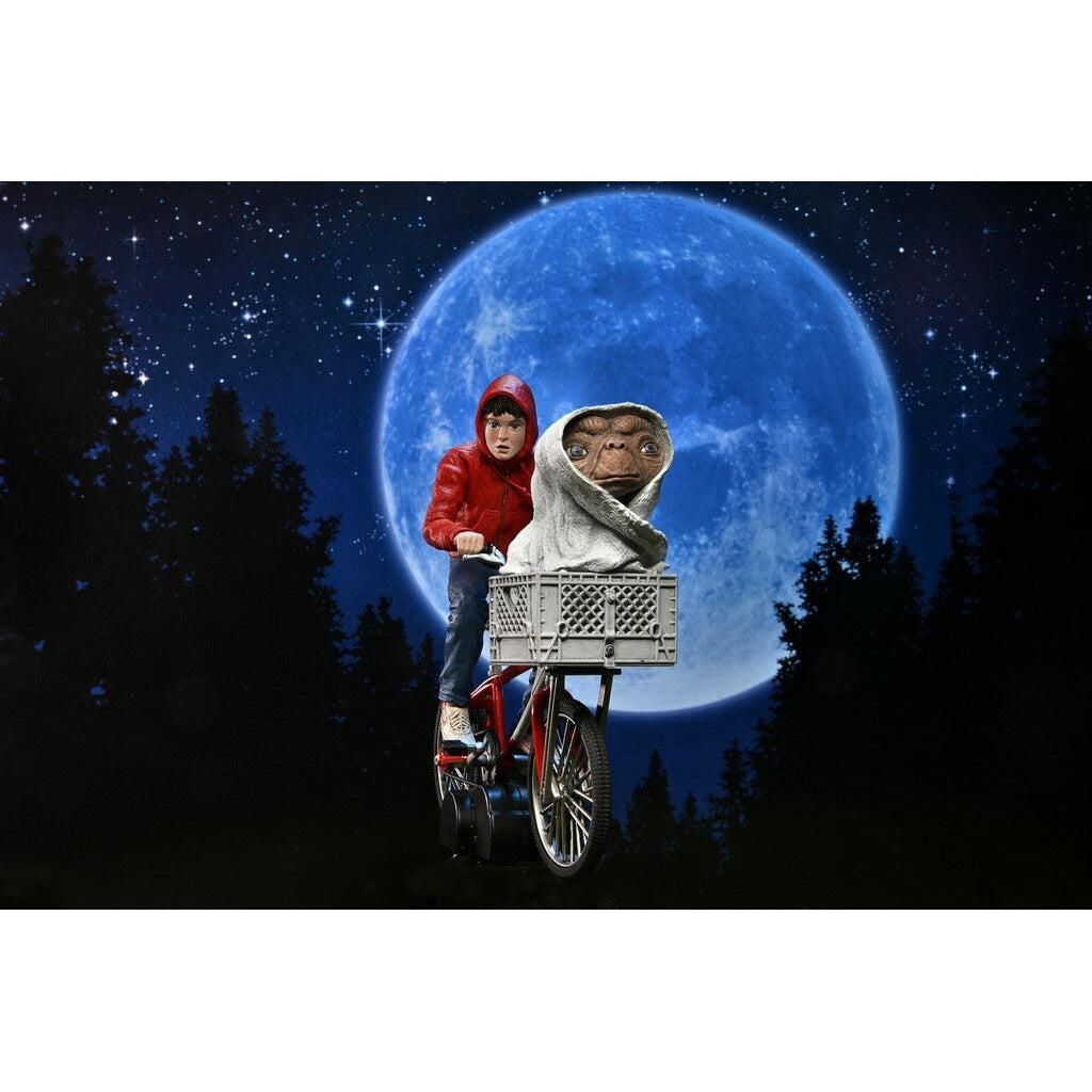 E.T. the Extra-Terrestrial: Elliot and E.T. on Bicycle (40th Anniversary)-Actionfiguren-NECA-Mighty Underground