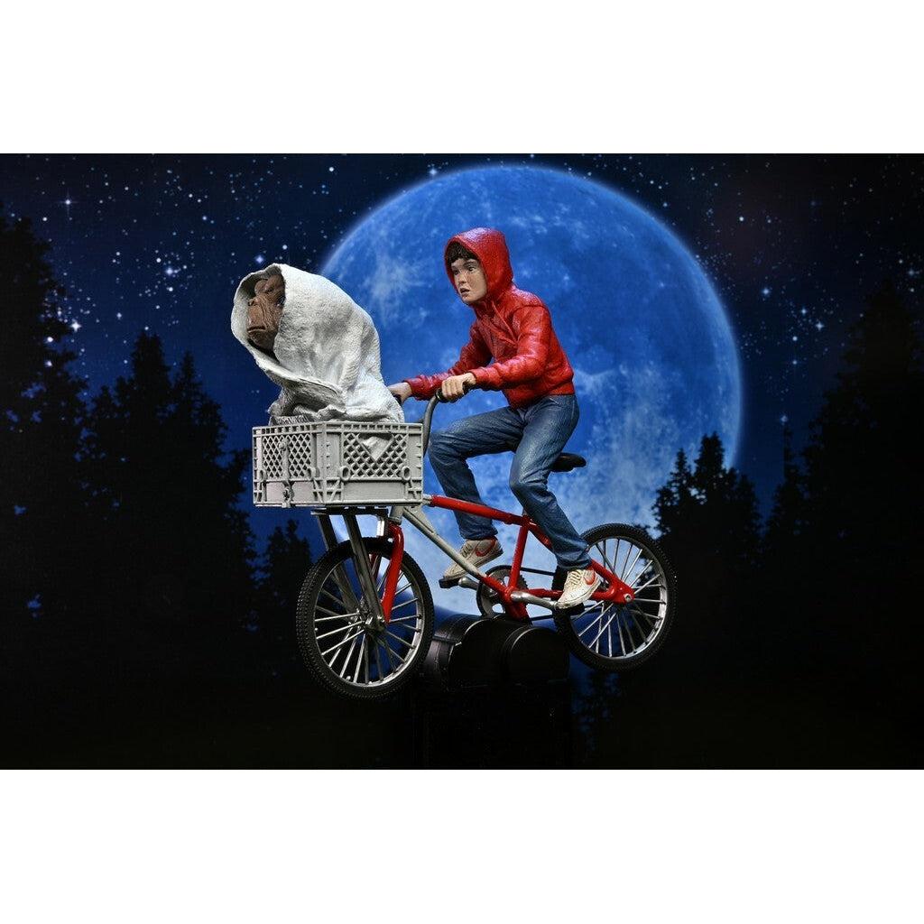 E.T. the Extra-Terrestrial: Elliot and E.T. on Bicycle (40th Anniversary)-Actionfiguren-NECA-Mighty Underground