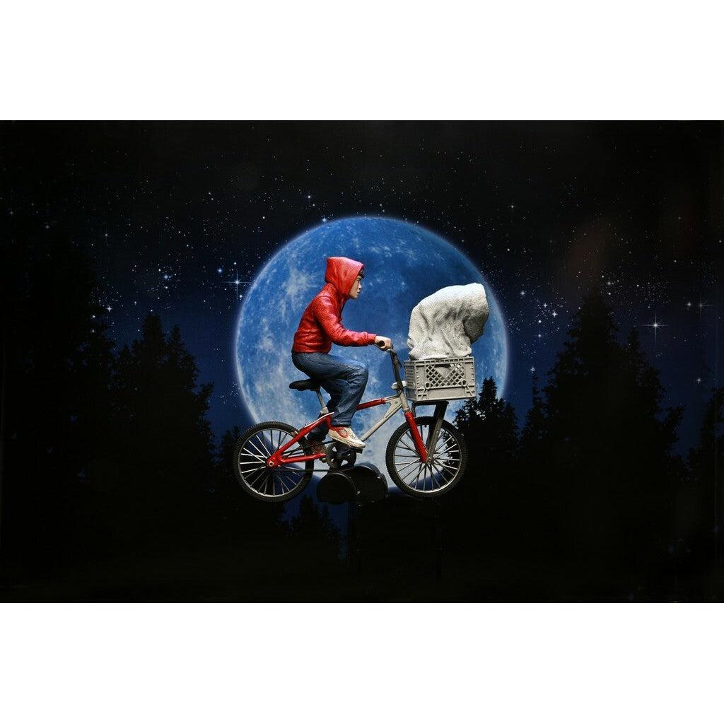 E.T. the Extra-Terrestrial: Elliot and E.T. on Bicycle (40th Anniversary)-Actionfiguren-NECA-Mighty Underground