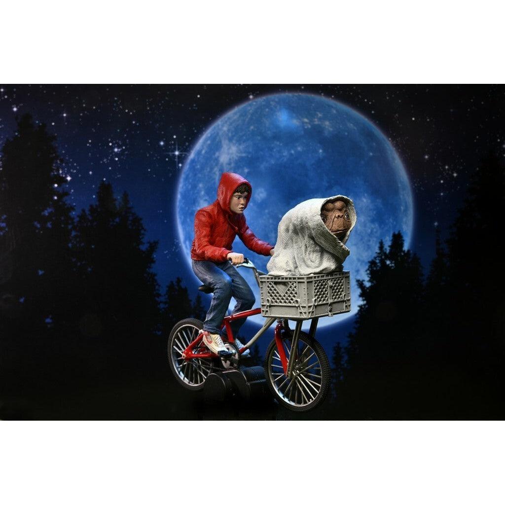 E.T. the Extra-Terrestrial: Elliot and E.T. on Bicycle (40th Anniversary)-Actionfiguren-NECA-Mighty Underground