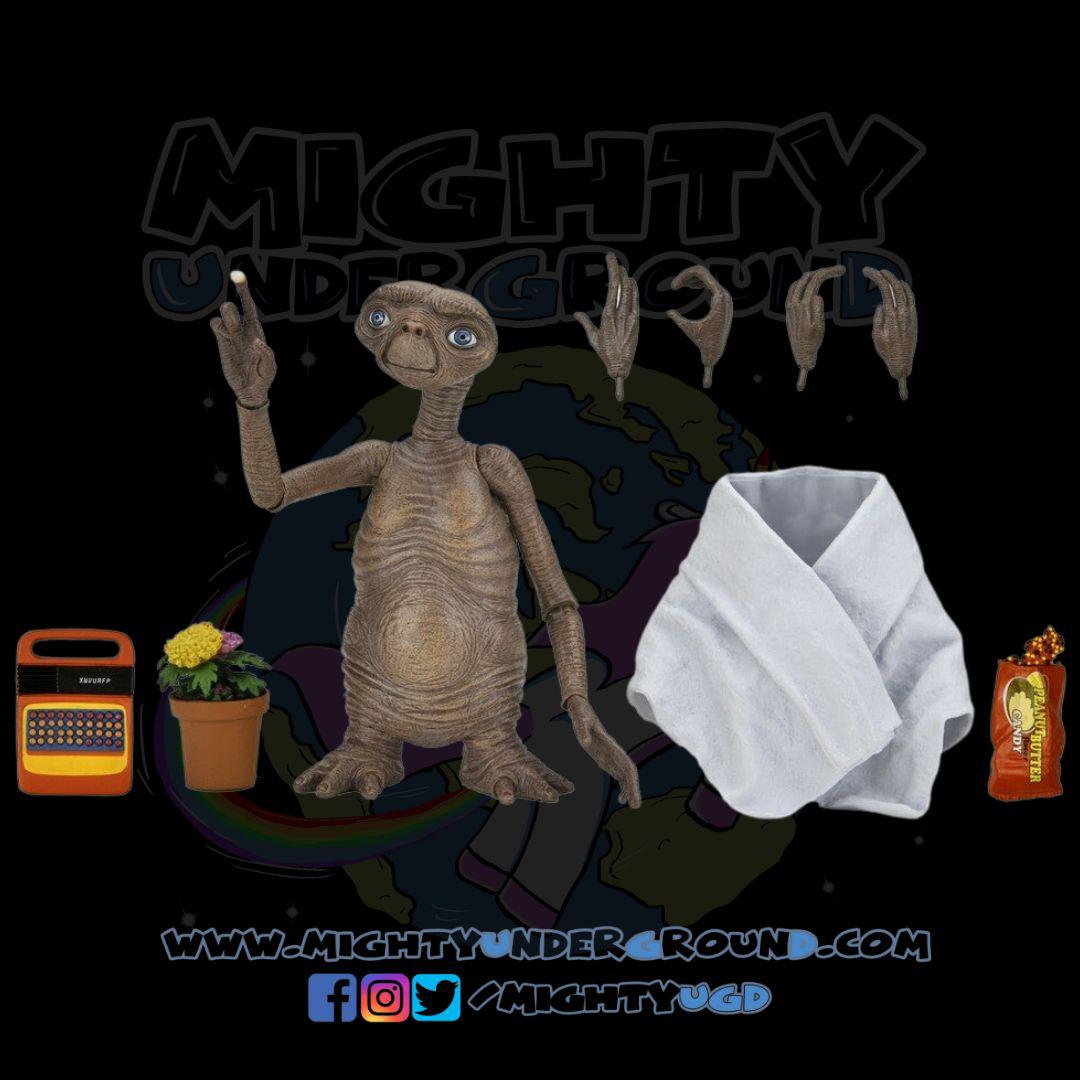 E.T. the Extra-Terrestrial: Ultimate E.T. (40th Anniversary)-Actionfiguren-NECA-Mighty Underground