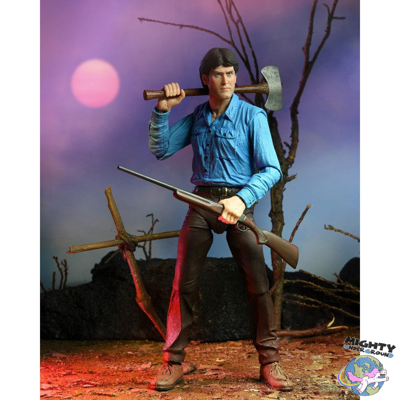 Evil Dead: Ultimate Ash (40th Anniversary)-Actionfiguren-NECA-Mighty Underground