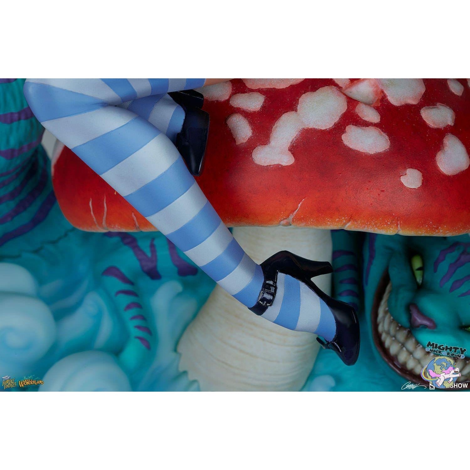 Fairytale Fantasies Collection: Alice in Wonderland Statue-Statue-Sideshow-Mighty Underground