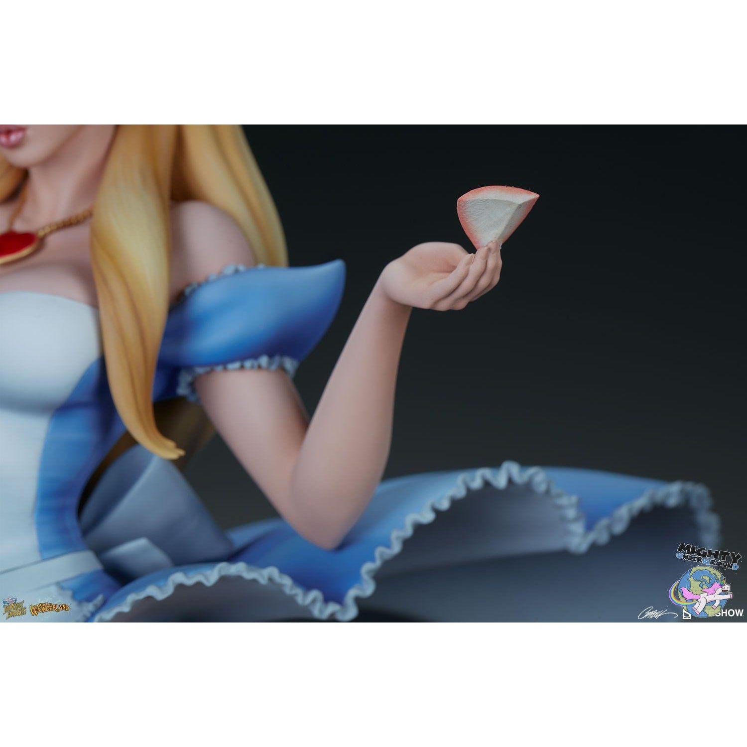 Fairytale Fantasies Collection: Alice in Wonderland Statue-Statue-Sideshow-Mighty Underground