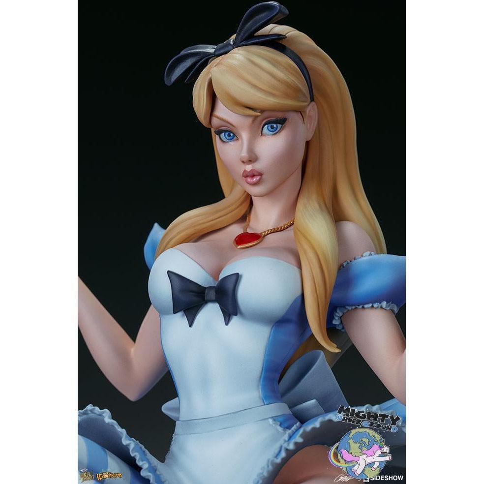 Fairytale Fantasies Collection: Alice in Wonderland Statue-Statue-Sideshow-Mighty Underground