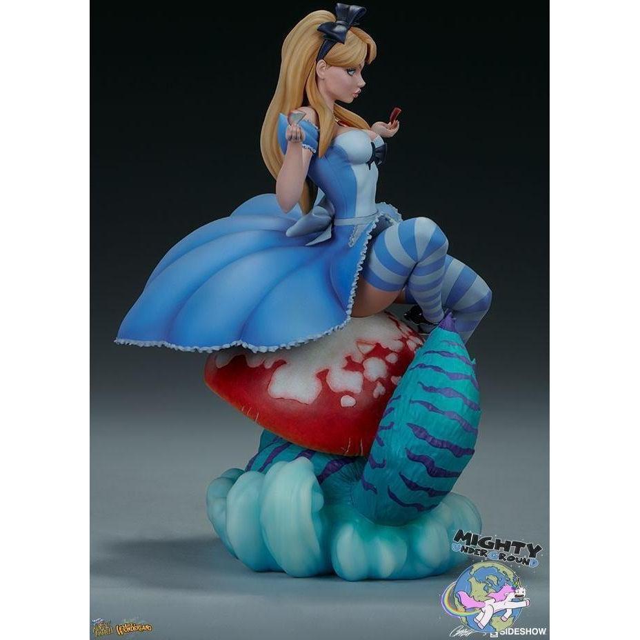 Fairytale Fantasies Collection: Alice in Wonderland Statue-Statue-Sideshow-Mighty Underground