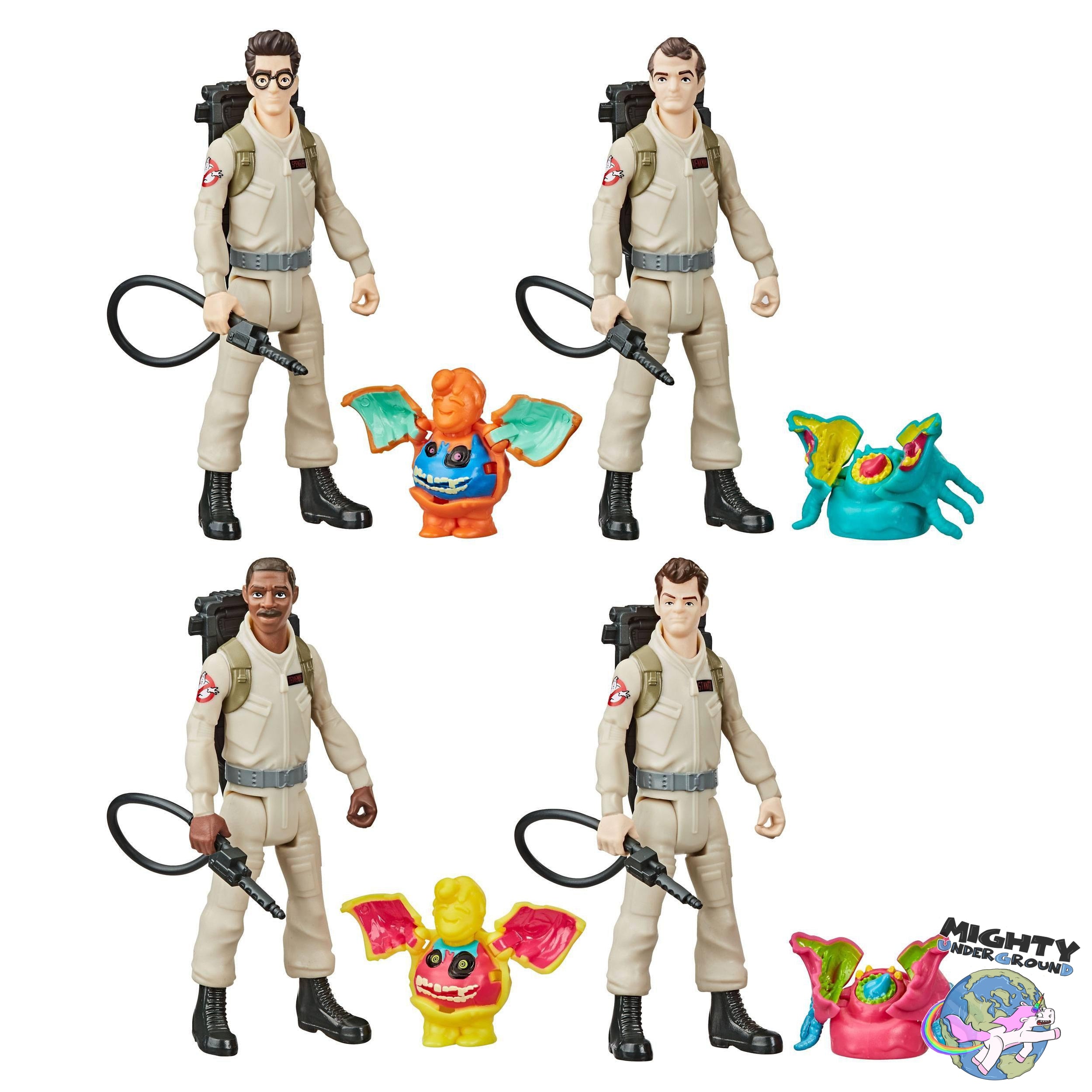 Ghostbusters: Fright Features Wave 1 (4-Figuren Set)-Actionfiguren-Hasbro-Mighty Underground