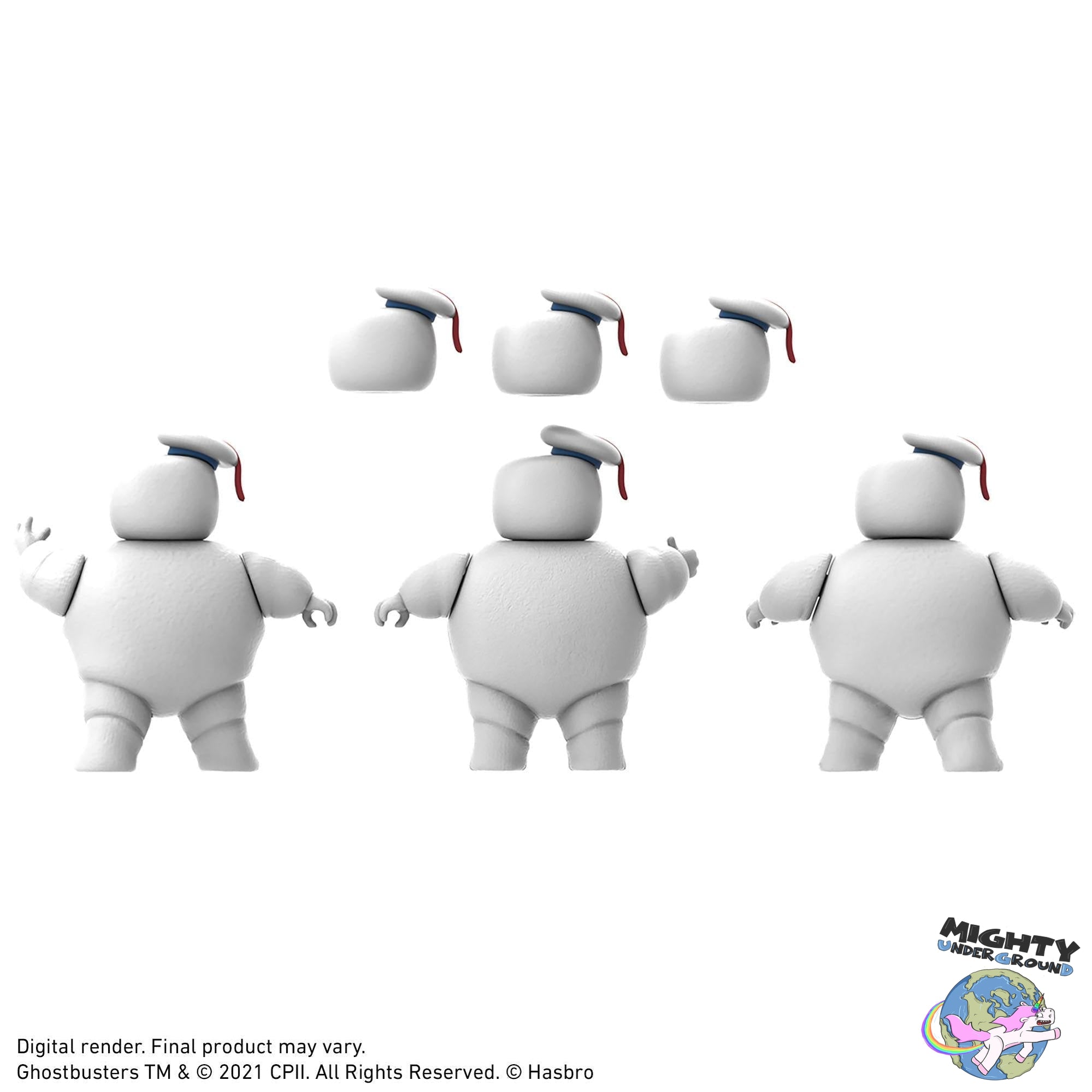 Ghostbusters Legacy: Mini-Pufts 3-Pack VORBESTELLUNG!-Actionfiguren-Hasbro-Mighty Underground