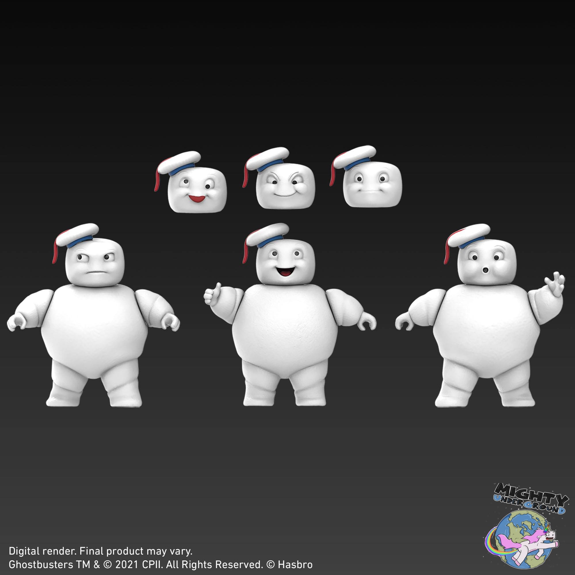 Ghostbusters Legacy: Mini-Pufts 3-Pack VORBESTELLUNG!-Actionfiguren-Hasbro-Mighty Underground