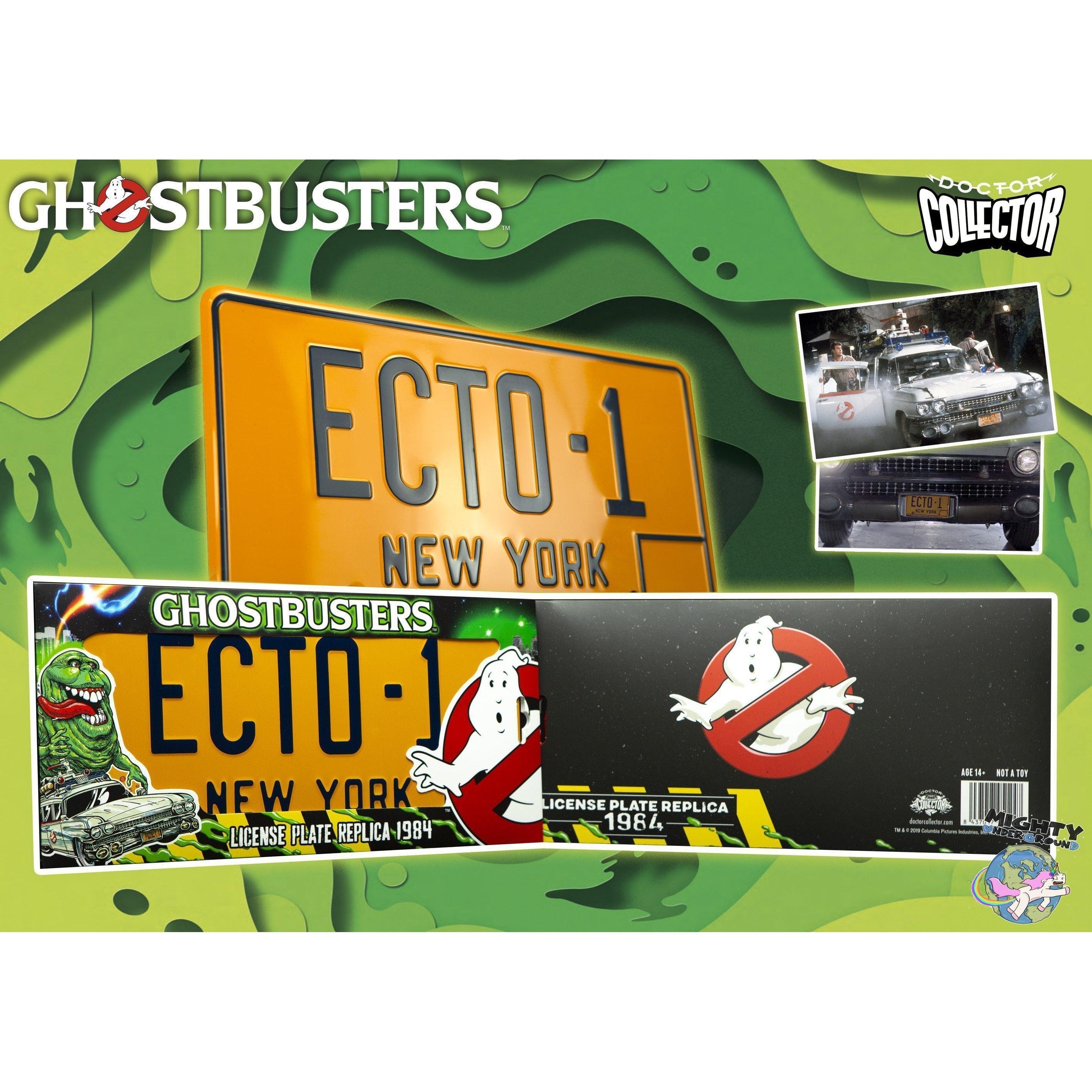 Ghostbusters: Nummernschild - Replik-Replik-Dr. Collector-mighty-underground