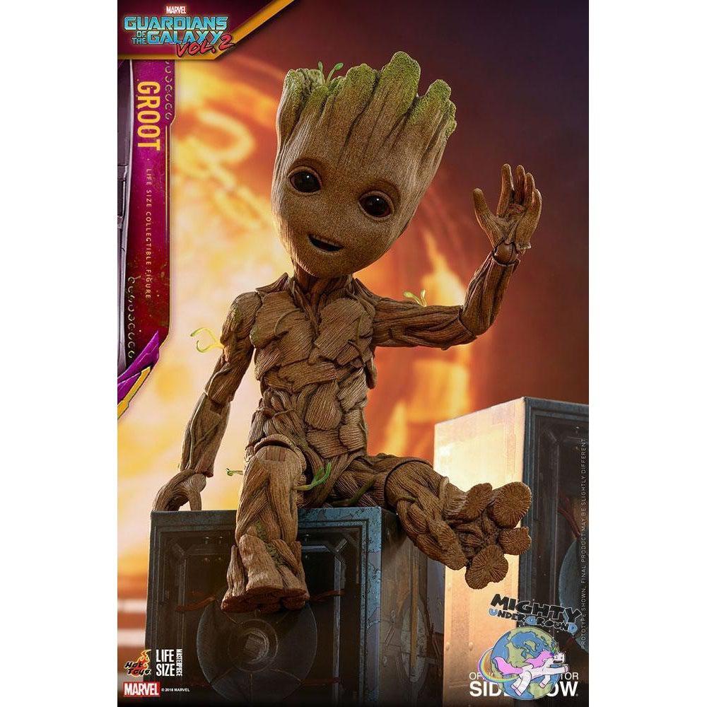 Guardians of the Galaxy Vol. 2: Groot - Life-Size-Actionfiguren-Hot Toys-mighty-underground
