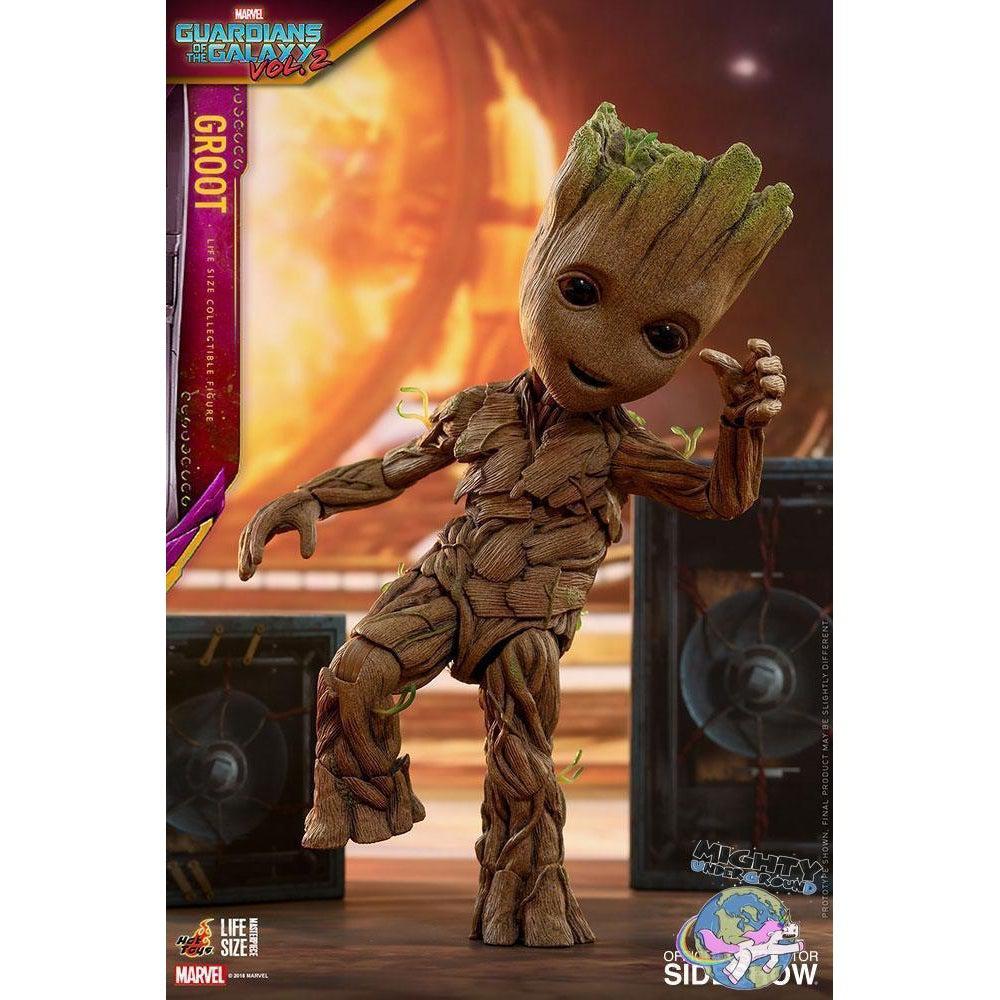 Guardians of the Galaxy Vol. 2: Groot - Life-Size-Actionfiguren-Hot Toys-mighty-underground