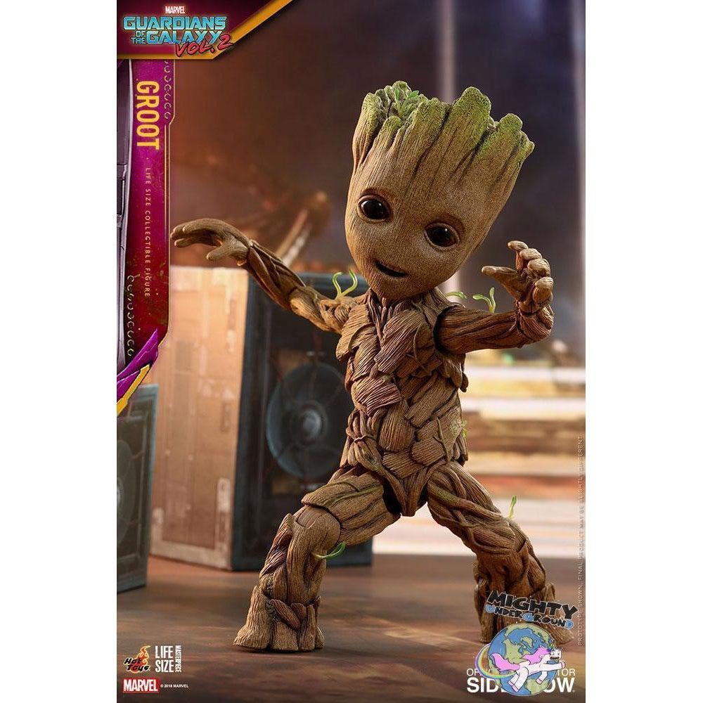 Guardians of the Galaxy Vol. 2: Groot - Life-Size-Actionfiguren-Hot Toys-mighty-underground