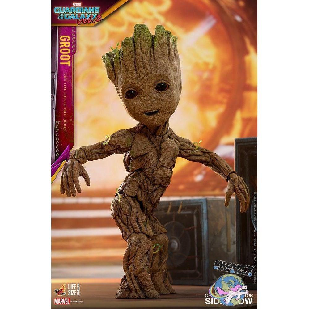 Guardians of the Galaxy Vol. 2: Groot - Life-Size-Actionfiguren-Hot Toys-mighty-underground