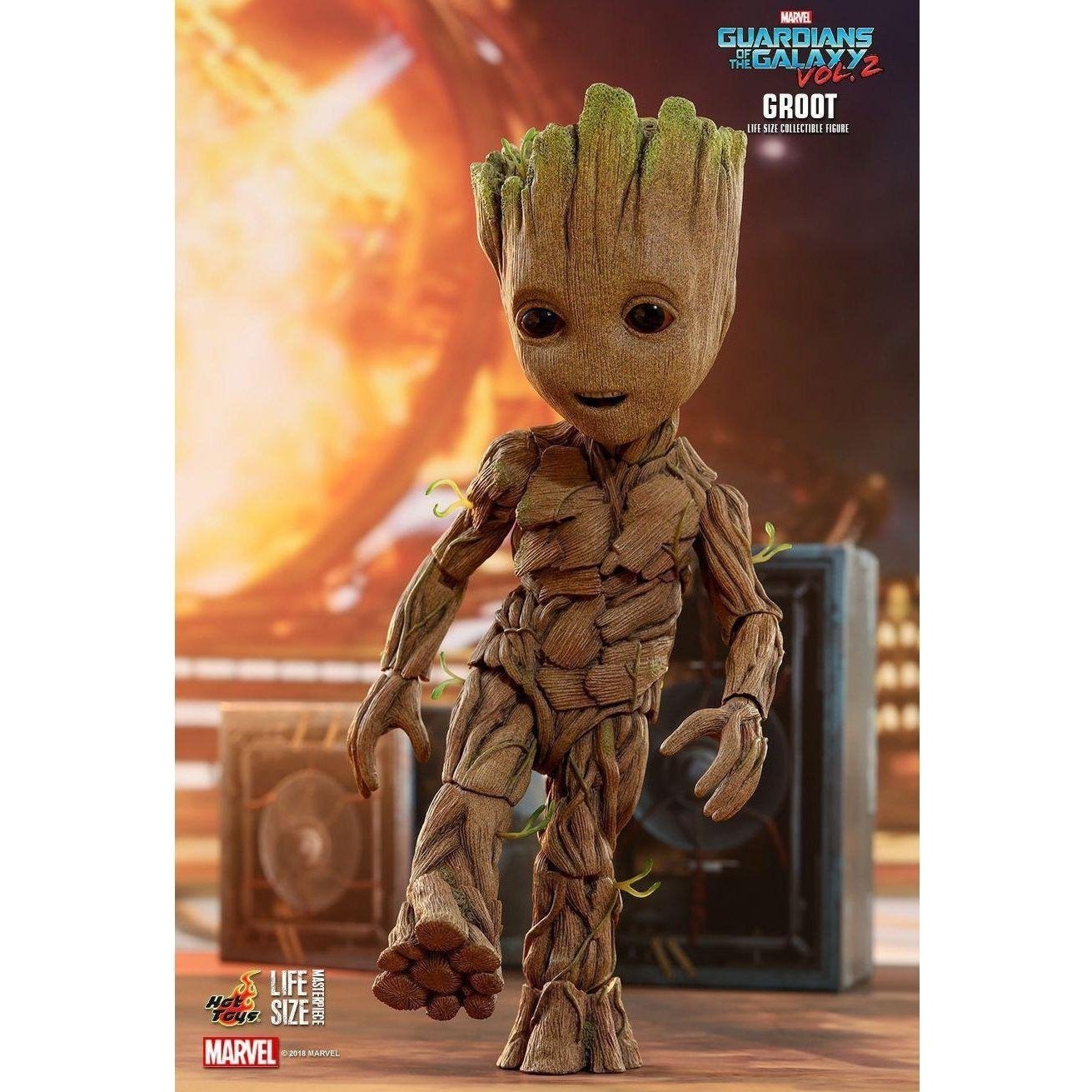 Guardians of the Galaxy Vol. 2: Groot - Life-Size-Actionfiguren-Hot Toys-mighty-underground