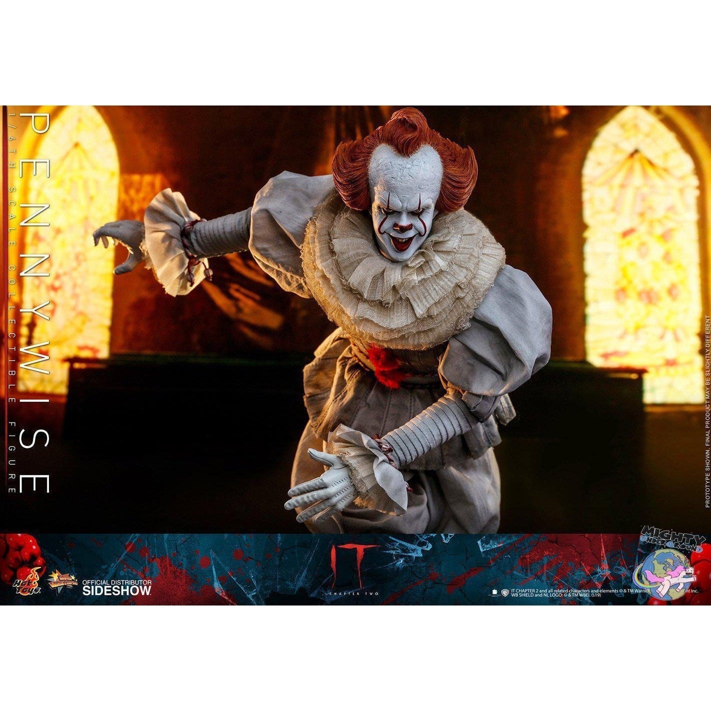 IT: Chapter Two - Pennywise 1/6 VORBESTELLUNG!-Actionfiguren-Hot Toys-mighty-underground