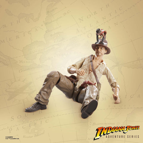 Indiana Jones Adventure Series: Indiana Jones (Cairo, Raiders of the Lost Ark)-Actionfiguren-Hasbro-Mighty Underground