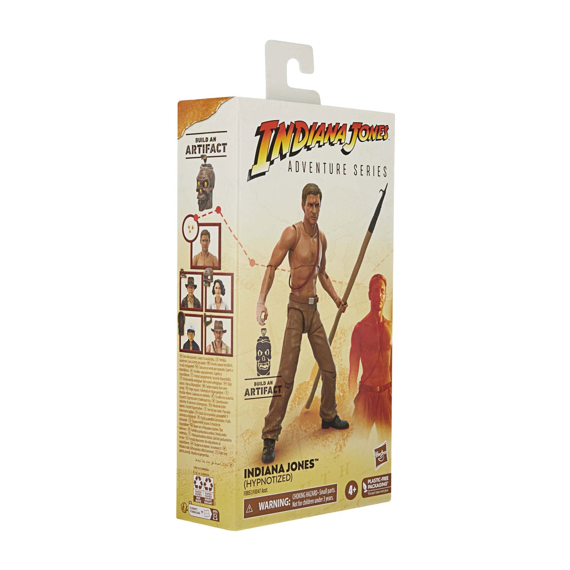 Indiana Jones Adventure Series: Indiana Jones (Hypnotized, Temple of Doom)-Actionfiguren-Hasbro-Mighty Underground