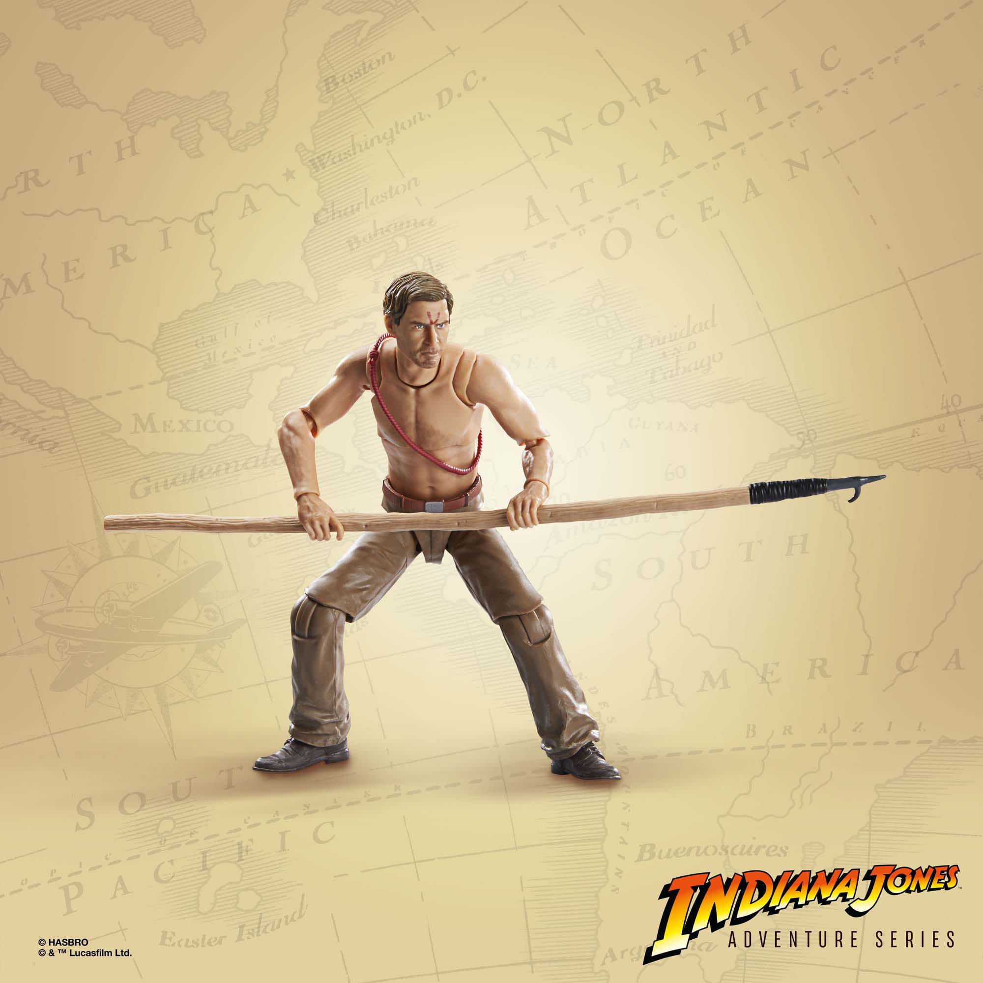 Indiana Jones Adventure Series: Indiana Jones (Hypnotized, Temple of Doom)-Actionfiguren-Hasbro-Mighty Underground