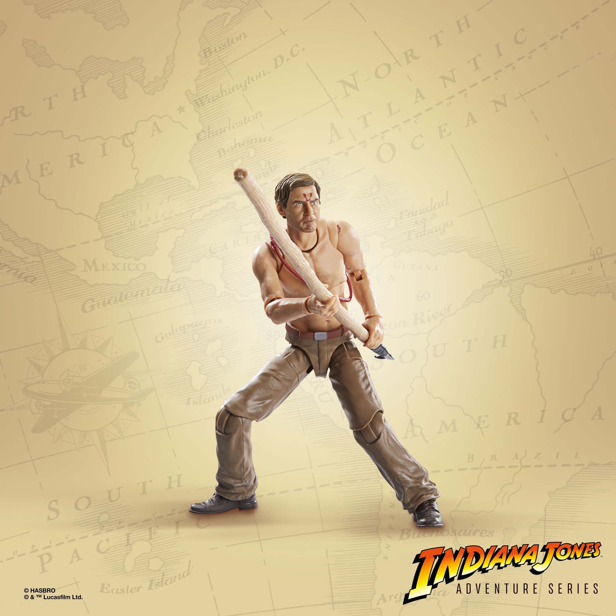 Indiana Jones Adventure Series: Indiana Jones (Hypnotized, Temple of Doom)-Actionfiguren-Hasbro-Mighty Underground