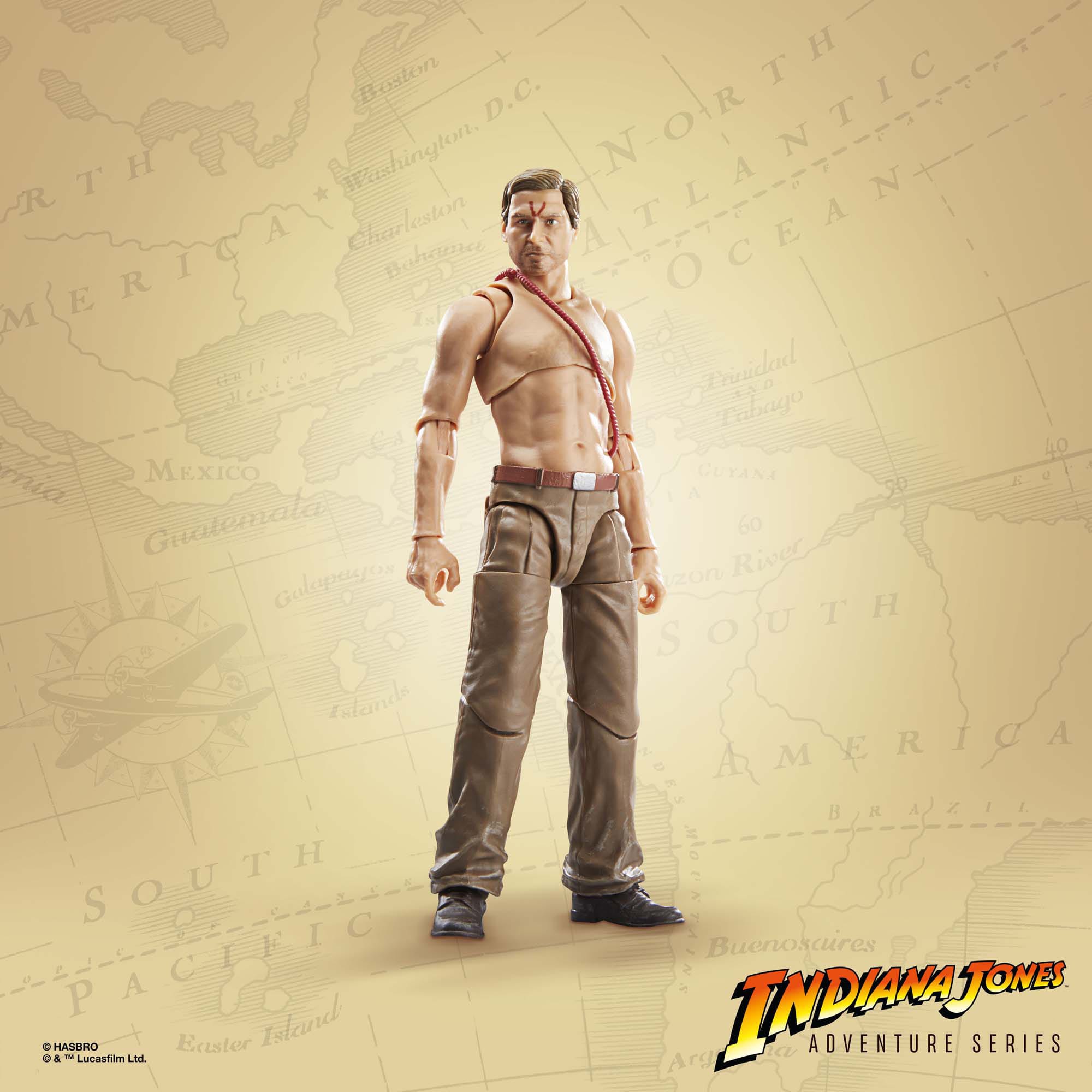 Indiana Jones Adventure Series: Indiana Jones (Hypnotized, Temple of Doom)-Actionfiguren-Hasbro-Mighty Underground