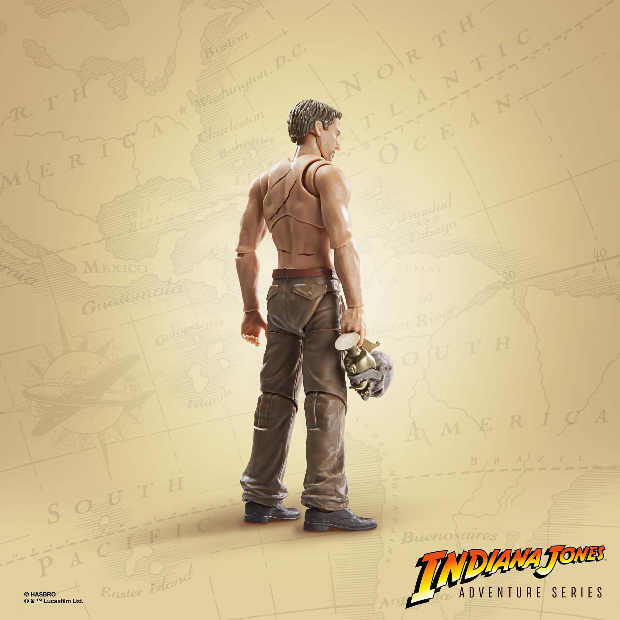 Indiana Jones Adventure Series: Indiana Jones (Hypnotized, Temple of Doom)-Actionfiguren-Hasbro-Mighty Underground