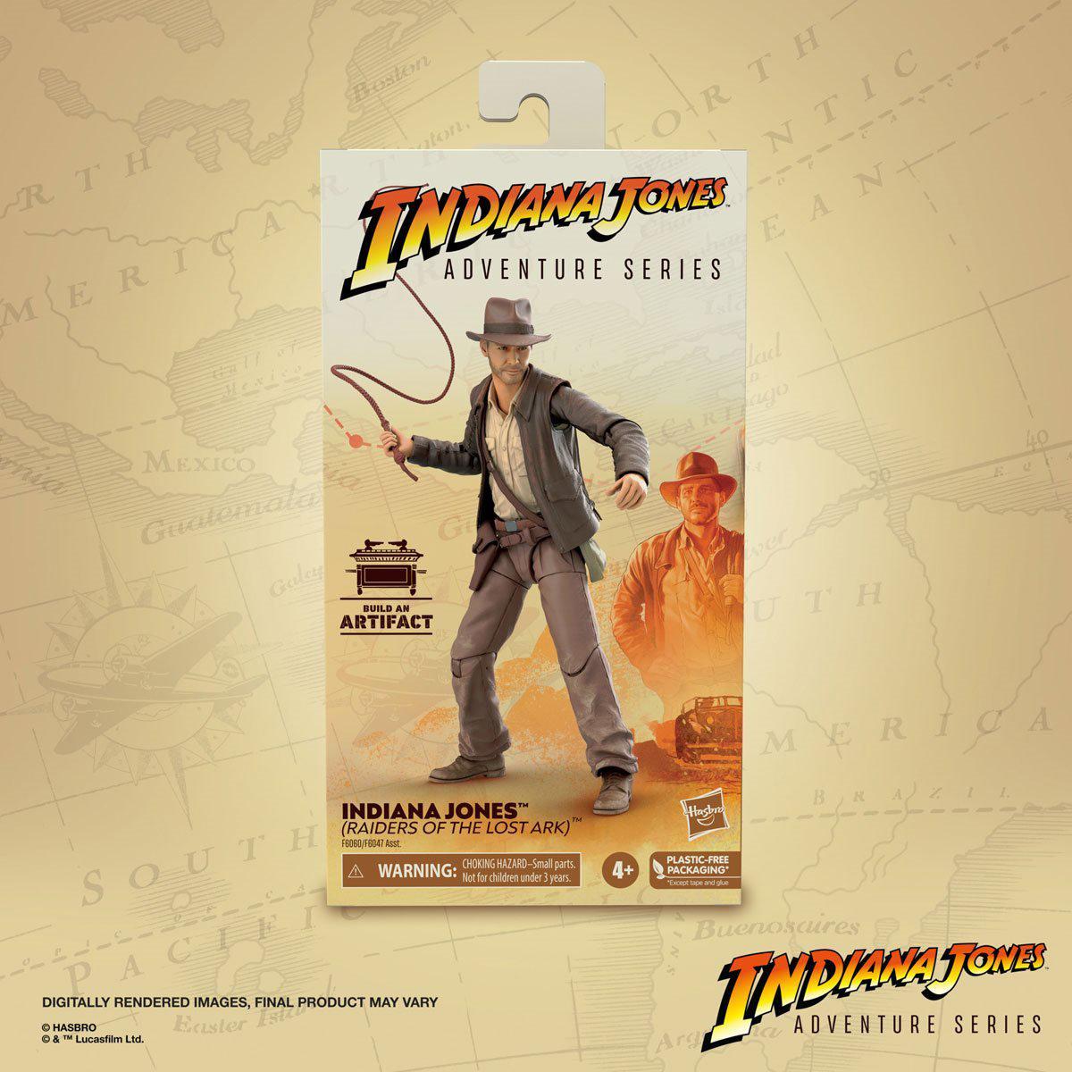 Indiana Jones Adventure Series: Indiana Jones (Raiders of the Lost Ark)-Actionfiguren-Hasbro-Mighty Underground