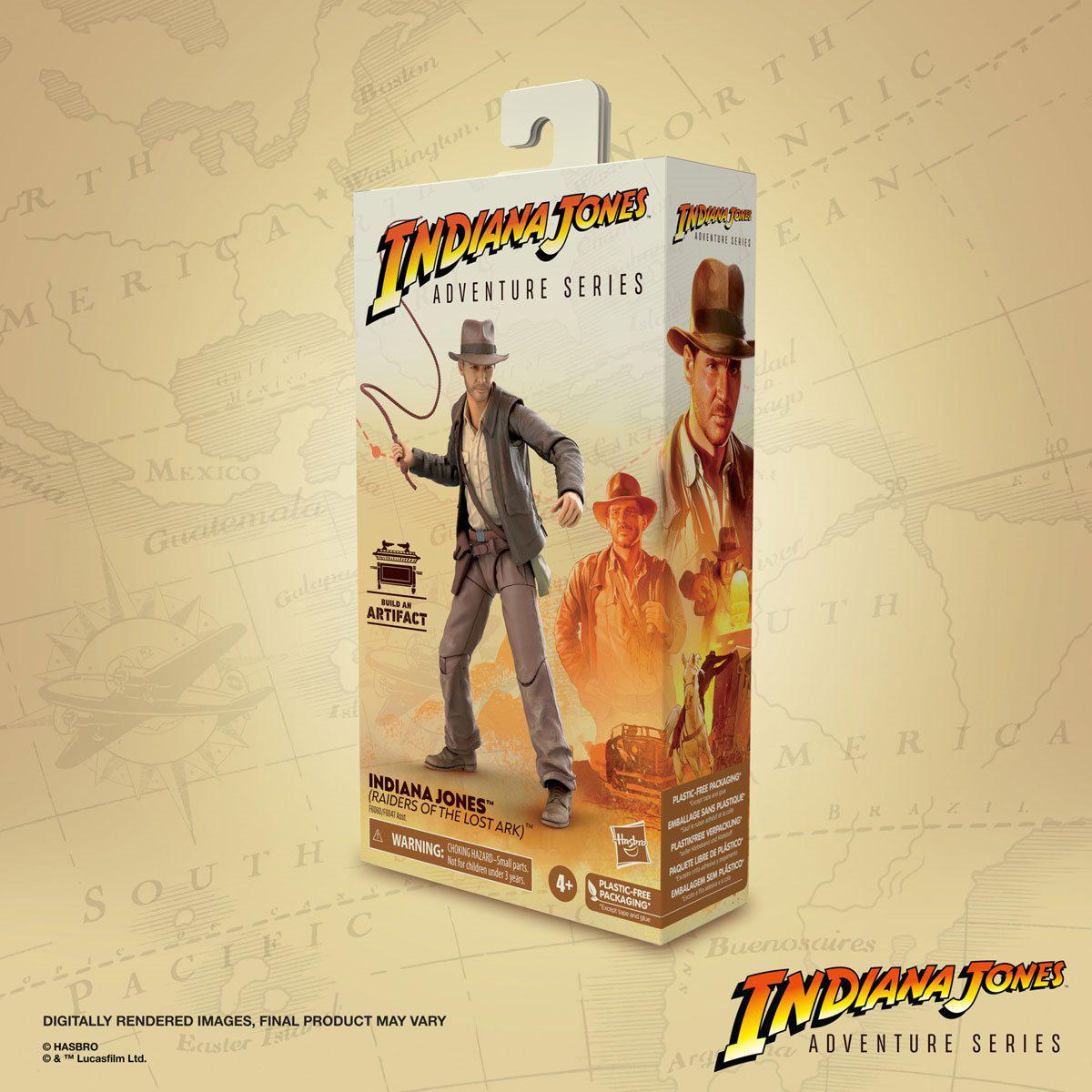 Indiana Jones Adventure Series: Indiana Jones (Raiders of the Lost Ark)-Actionfiguren-Hasbro-Mighty Underground