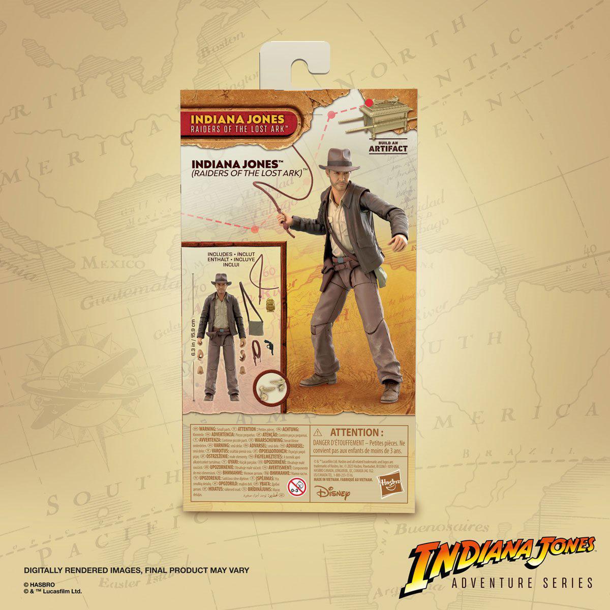 Indiana Jones Adventure Series: Indiana Jones (Raiders of the Lost Ark)-Actionfiguren-Hasbro-Mighty Underground