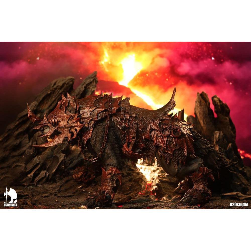 Iron Wolf (Blood Ver., Limited Edition)-Actionfiguren-D20 Studio-Mighty Underground
