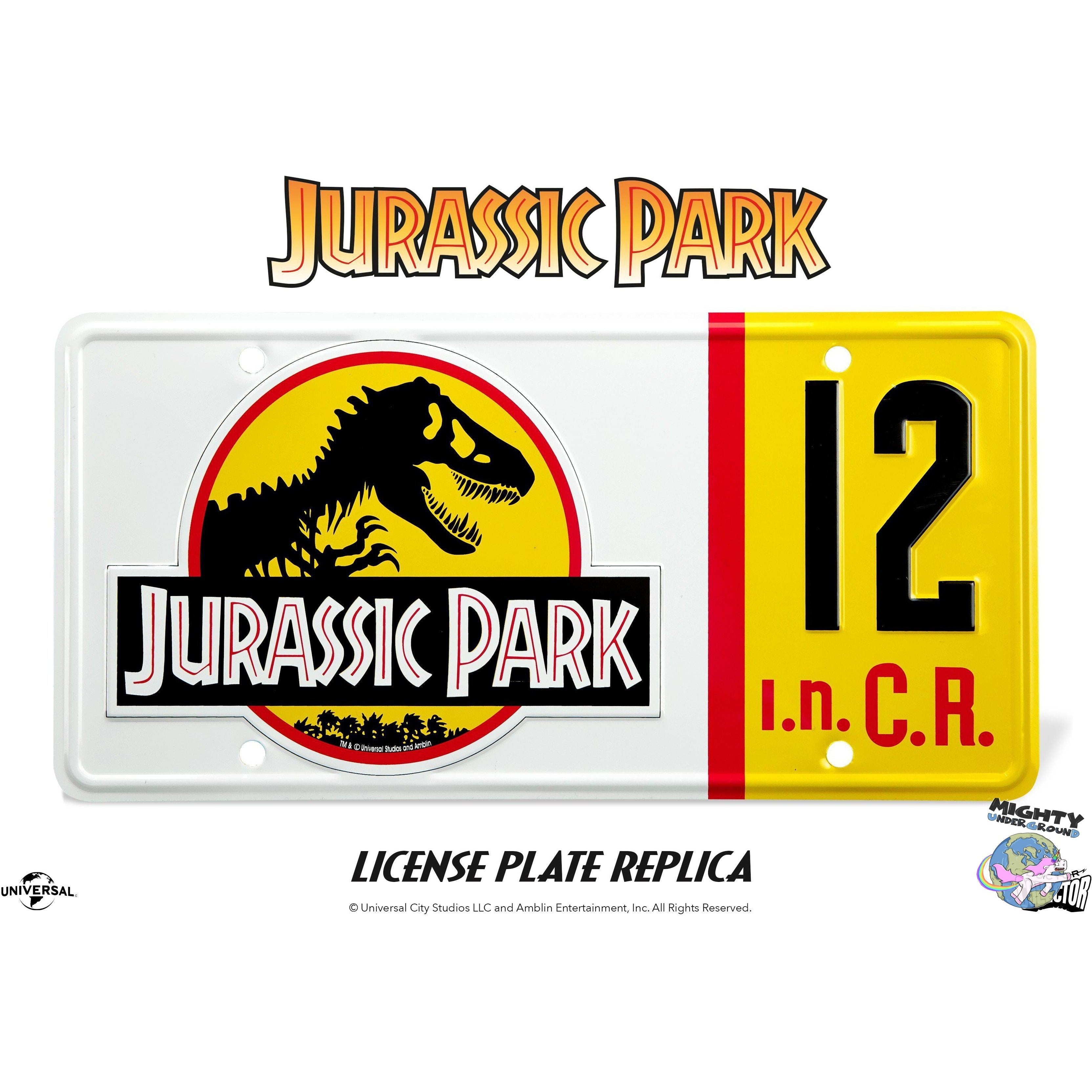 Jurassic Park: Nummernschild - Replik-Replik-Dr. Collector-mighty-underground