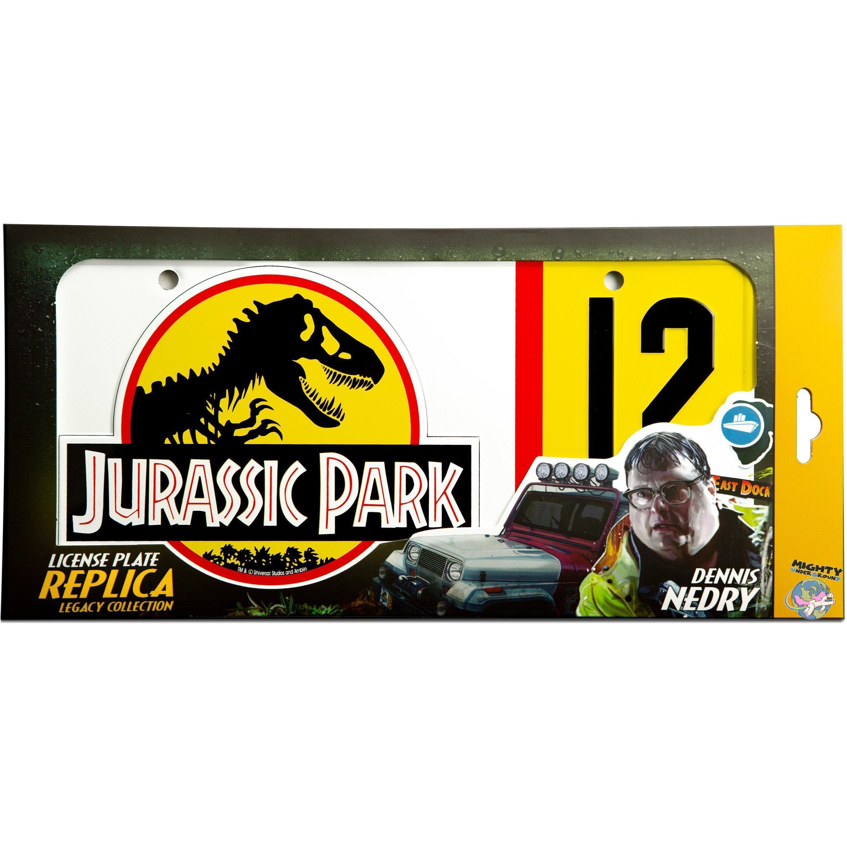 Jurassic Park: Nummernschild - Replik-Replik-Dr. Collector-mighty-underground