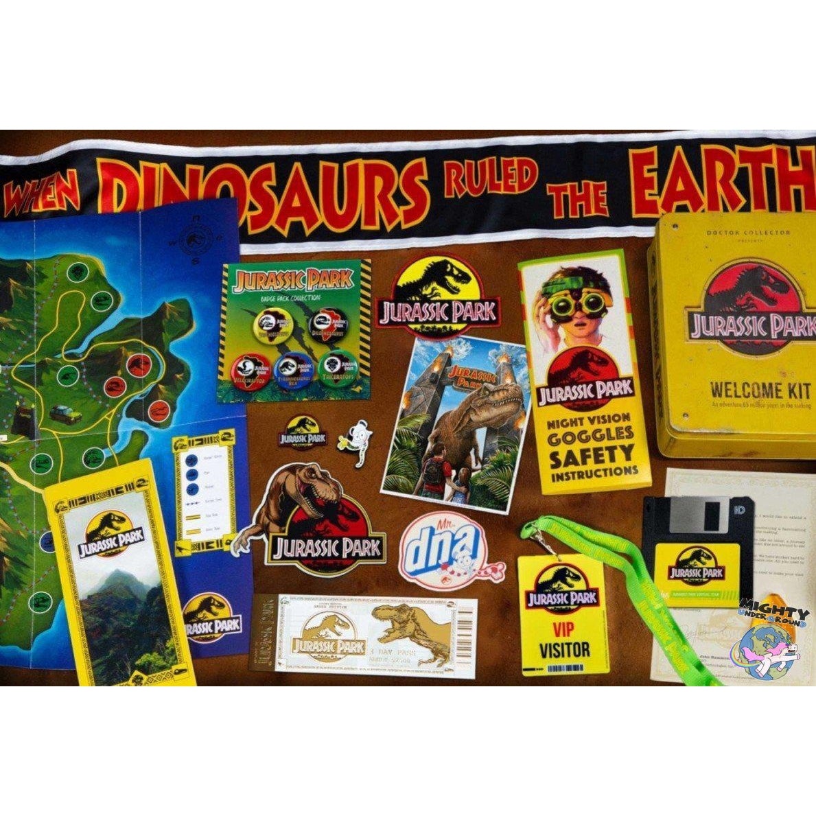 Jurassic Park - Welcome Kit Amber Edition VORBESTELLUNG!-Replik-Dr. Collector-mighty-underground