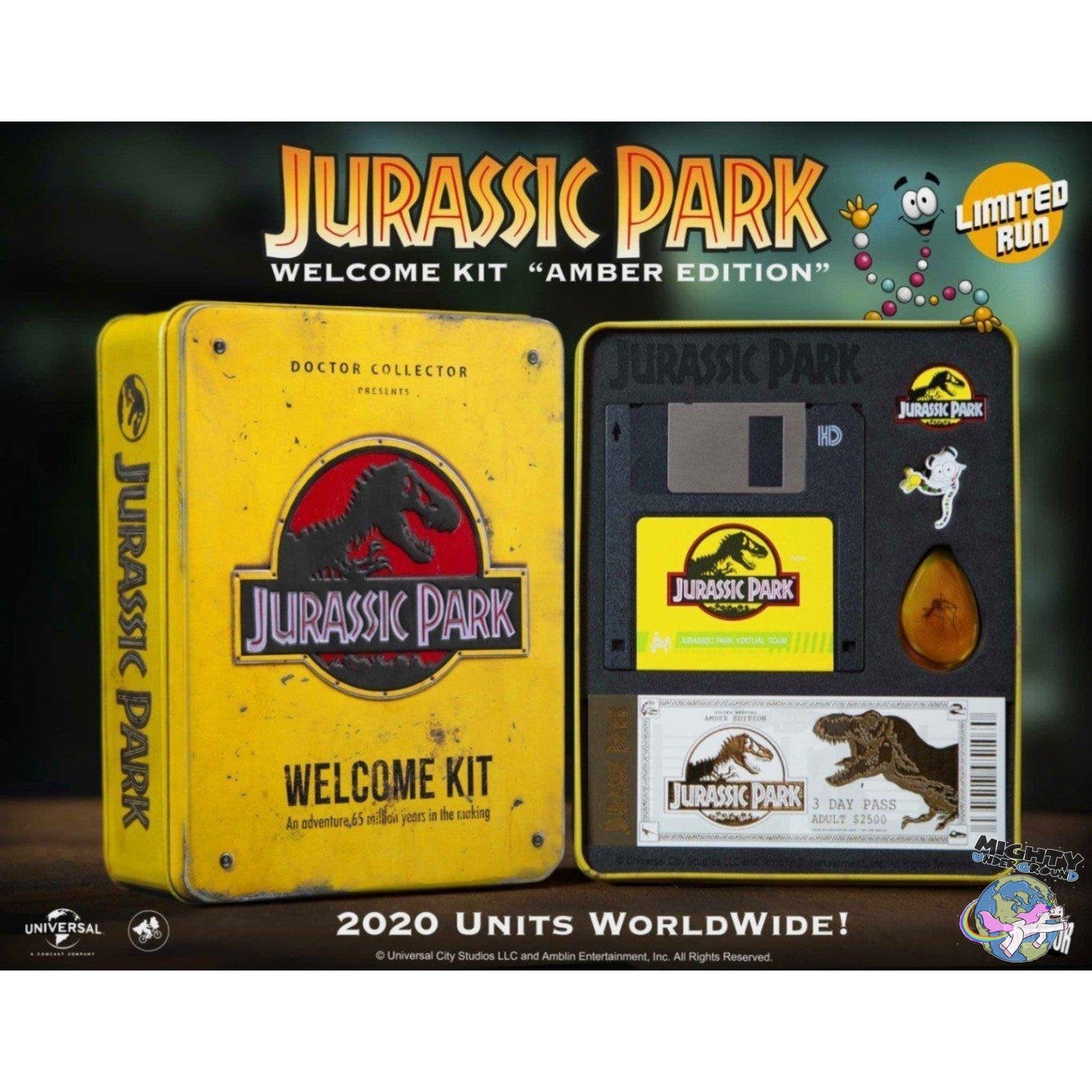 Jurassic Park - Welcome Kit Amber Edition VORBESTELLUNG!-Replik-Dr. Collector-mighty-underground