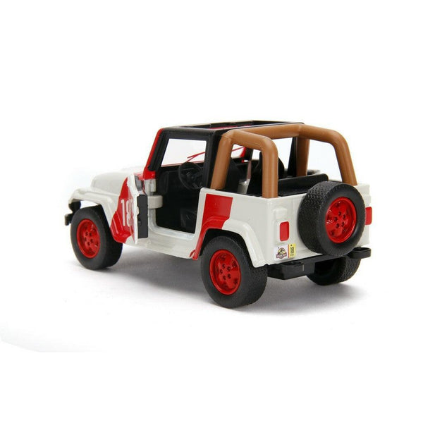 Jurassic World: Jeep Wrangler 1:32 - Modellauto-Modellautos-Jada Toys-Mighty Underground