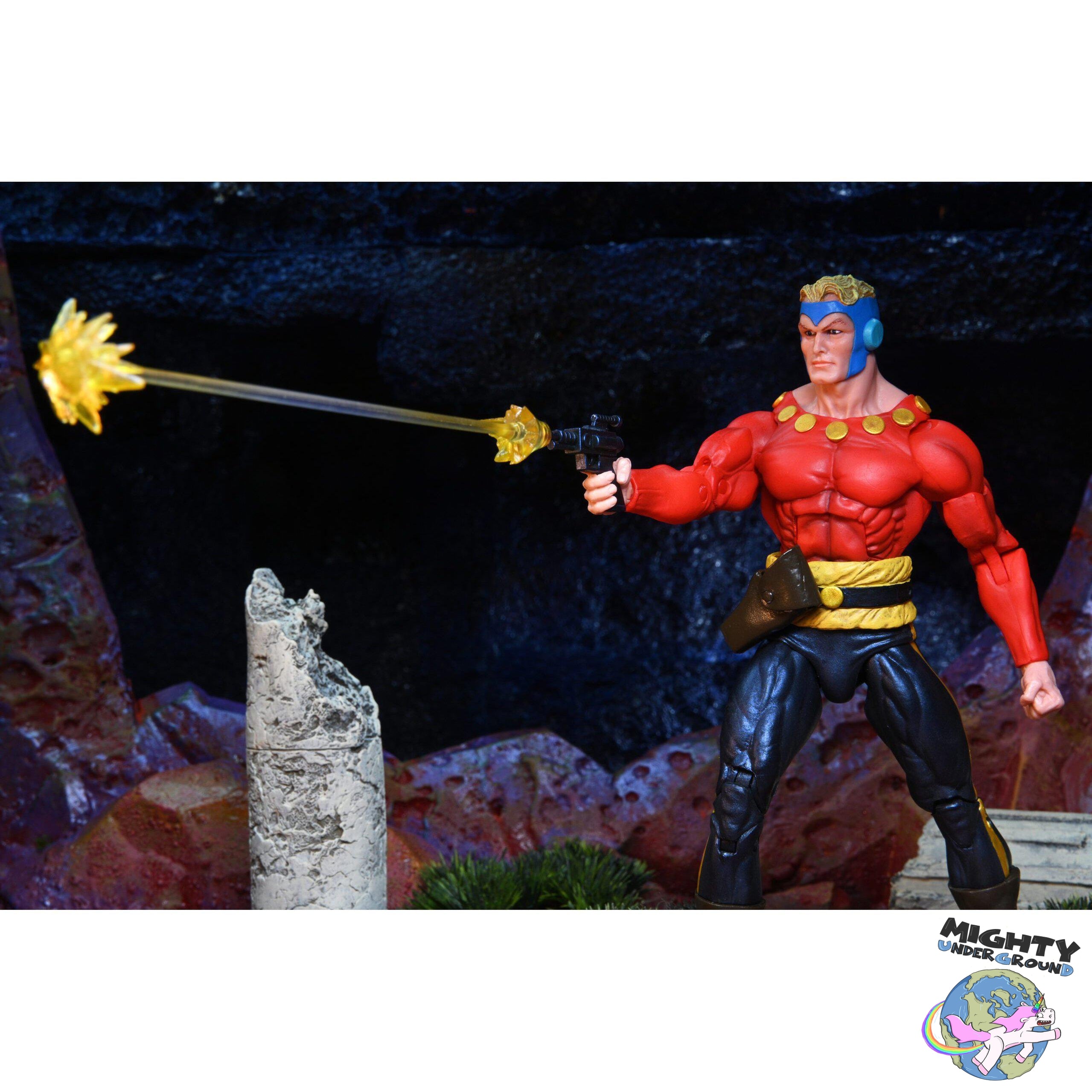 King Features: Original Superheroes - Flash Gordon, Phantom, Ming - Series 1 - 3-Pack-Actionfiguren-NECA-Mighty Underground
