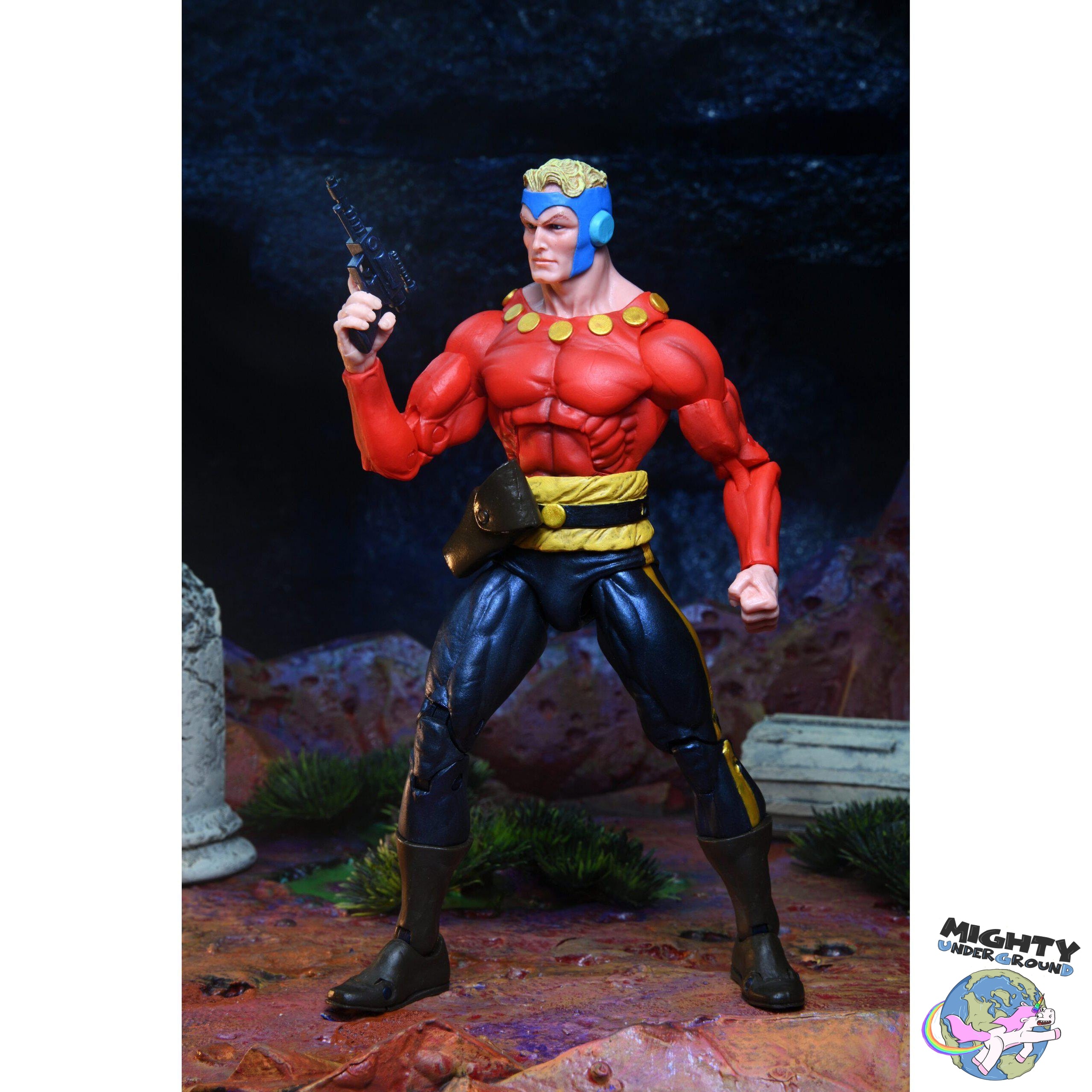 King Features: Original Superheroes - Flash Gordon, Phantom, Ming - Series 1 - 3-Pack-Actionfiguren-NECA-Mighty Underground