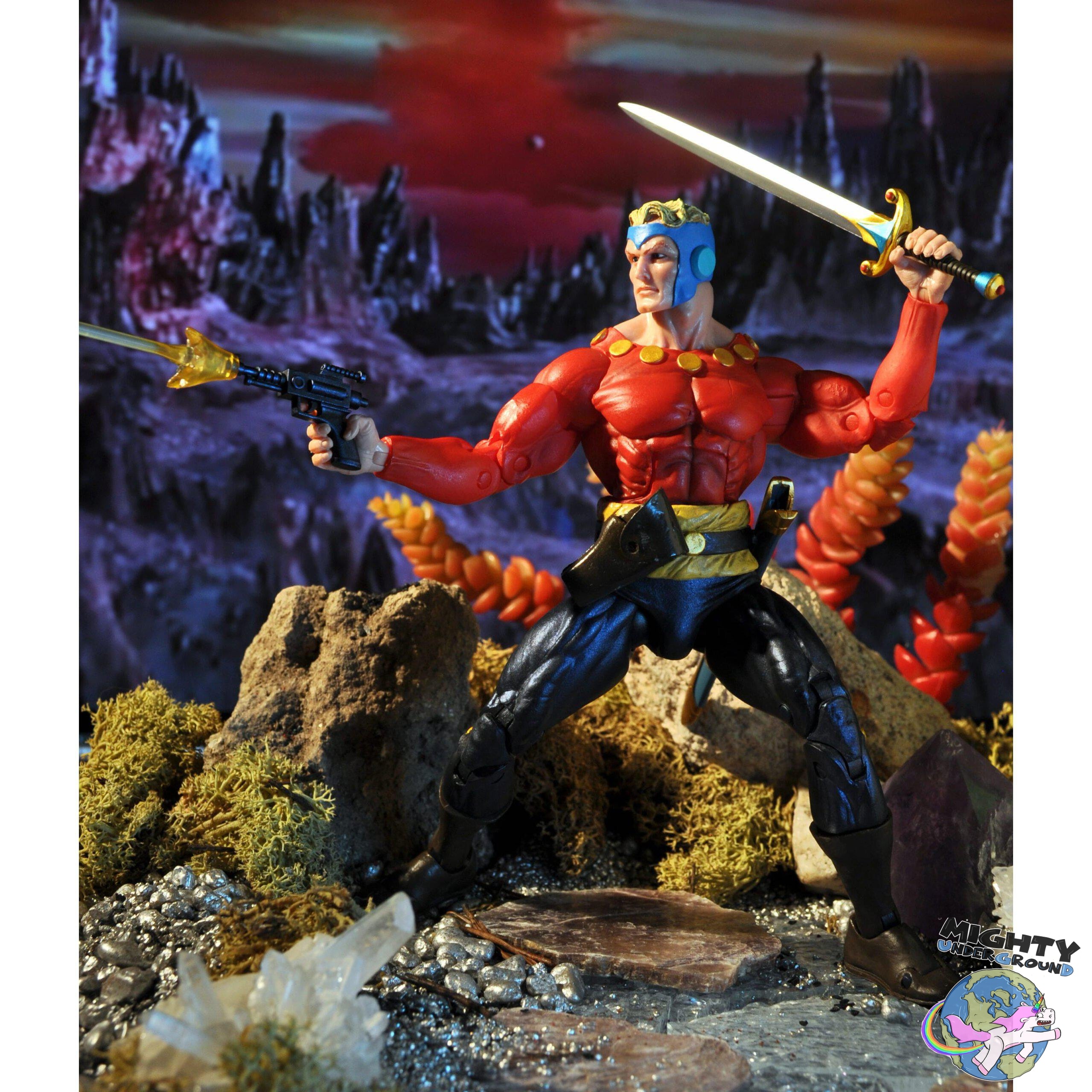 King Features: Original Superheroes - Flash Gordon, Phantom, Ming - Series 1 - 3-Pack-Actionfiguren-NECA-Mighty Underground