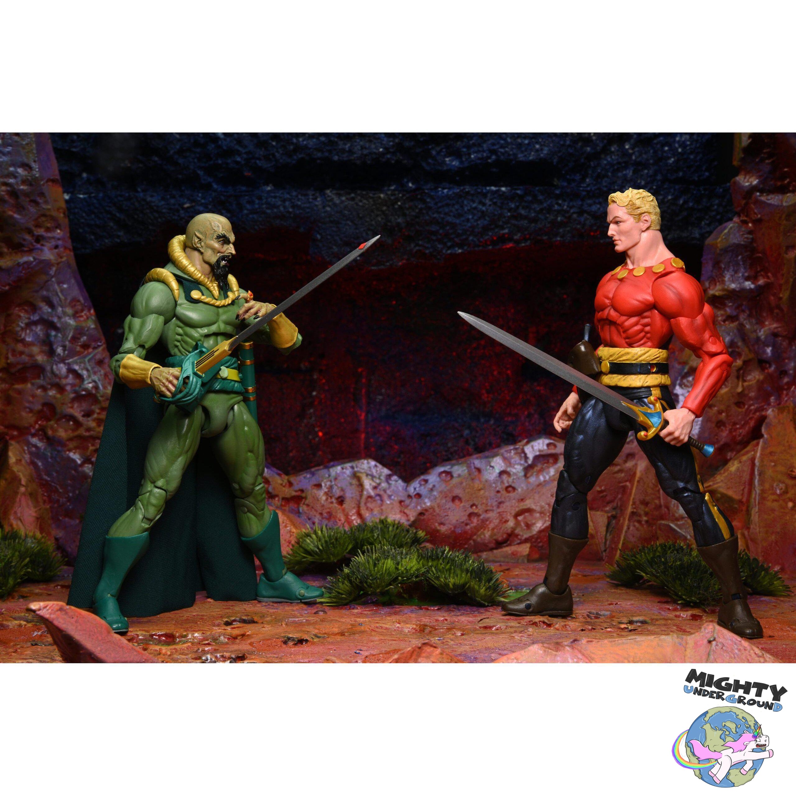 King Features: Original Superheroes - Flash Gordon, Phantom, Ming - Series 1 - 3-Pack-Actionfiguren-NECA-Mighty Underground