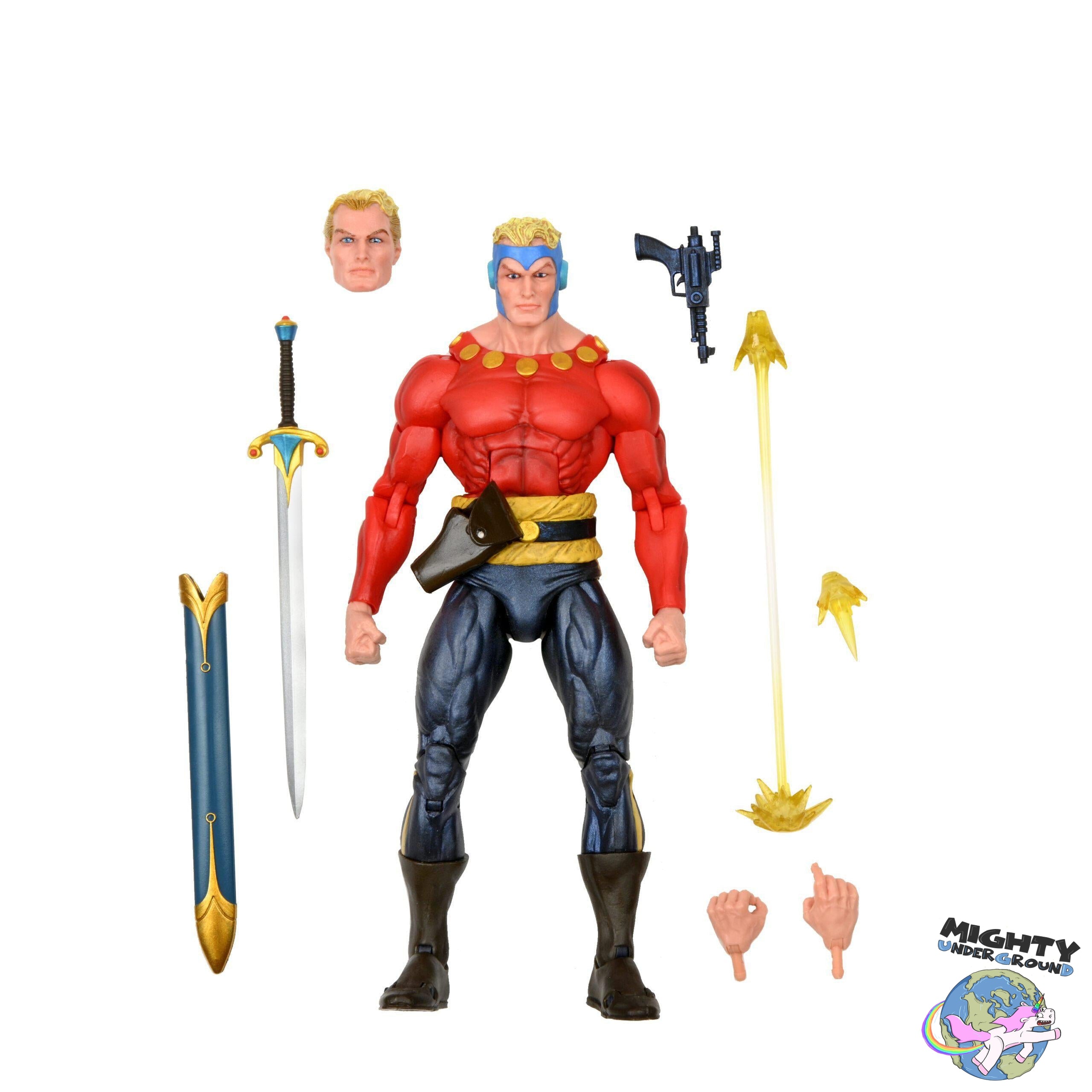 King Features: Original Superheroes - Flash Gordon, Phantom, Ming - Series 1 - 3-Pack-Actionfiguren-NECA-Mighty Underground