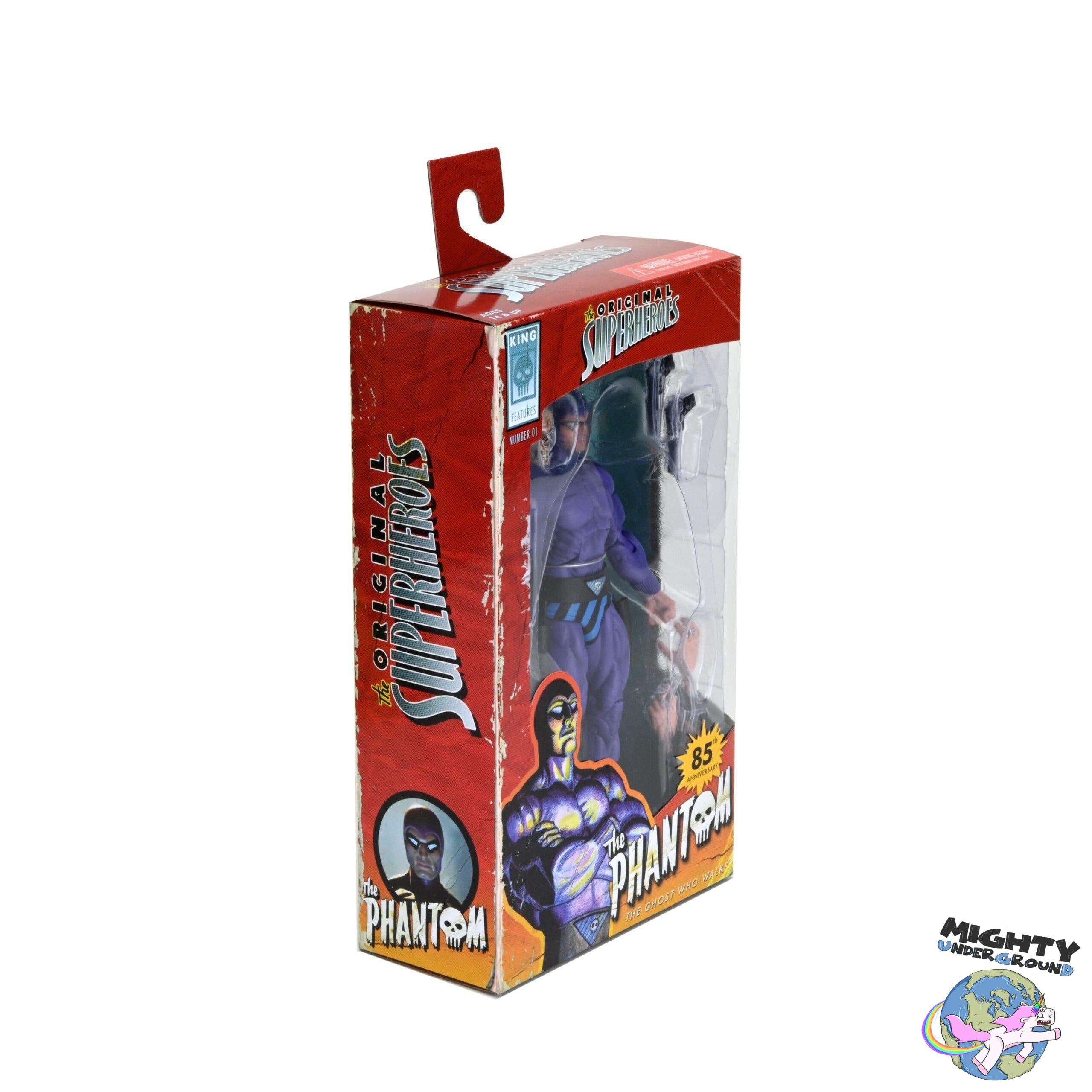 King Features: Original Superheroes - Flash Gordon, Phantom, Ming - Series 1 - 3-Pack-Actionfiguren-NECA-Mighty Underground