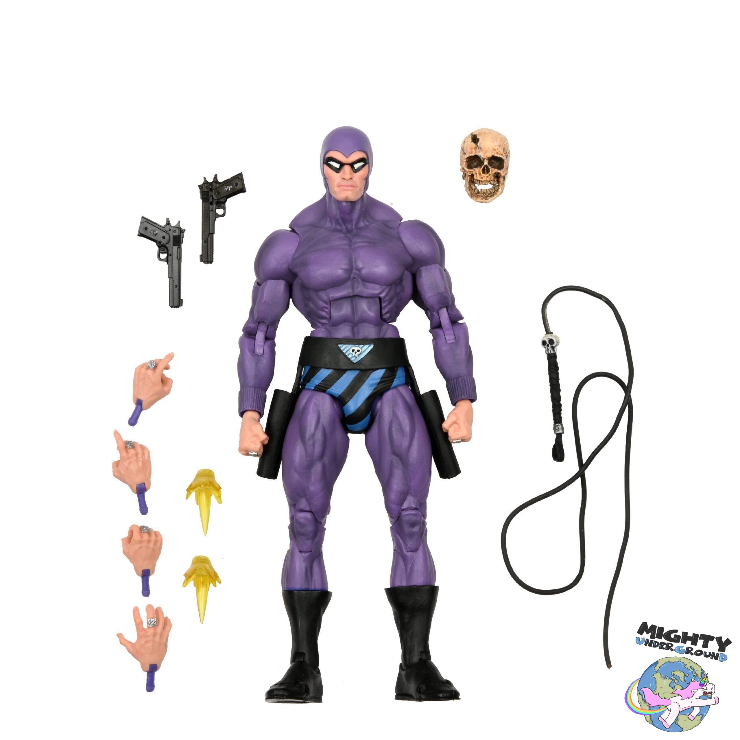 King Features: Original Superheroes - Flash Gordon, Phantom, Ming - Series 1 - 3-Pack-Actionfiguren-NECA-Mighty Underground