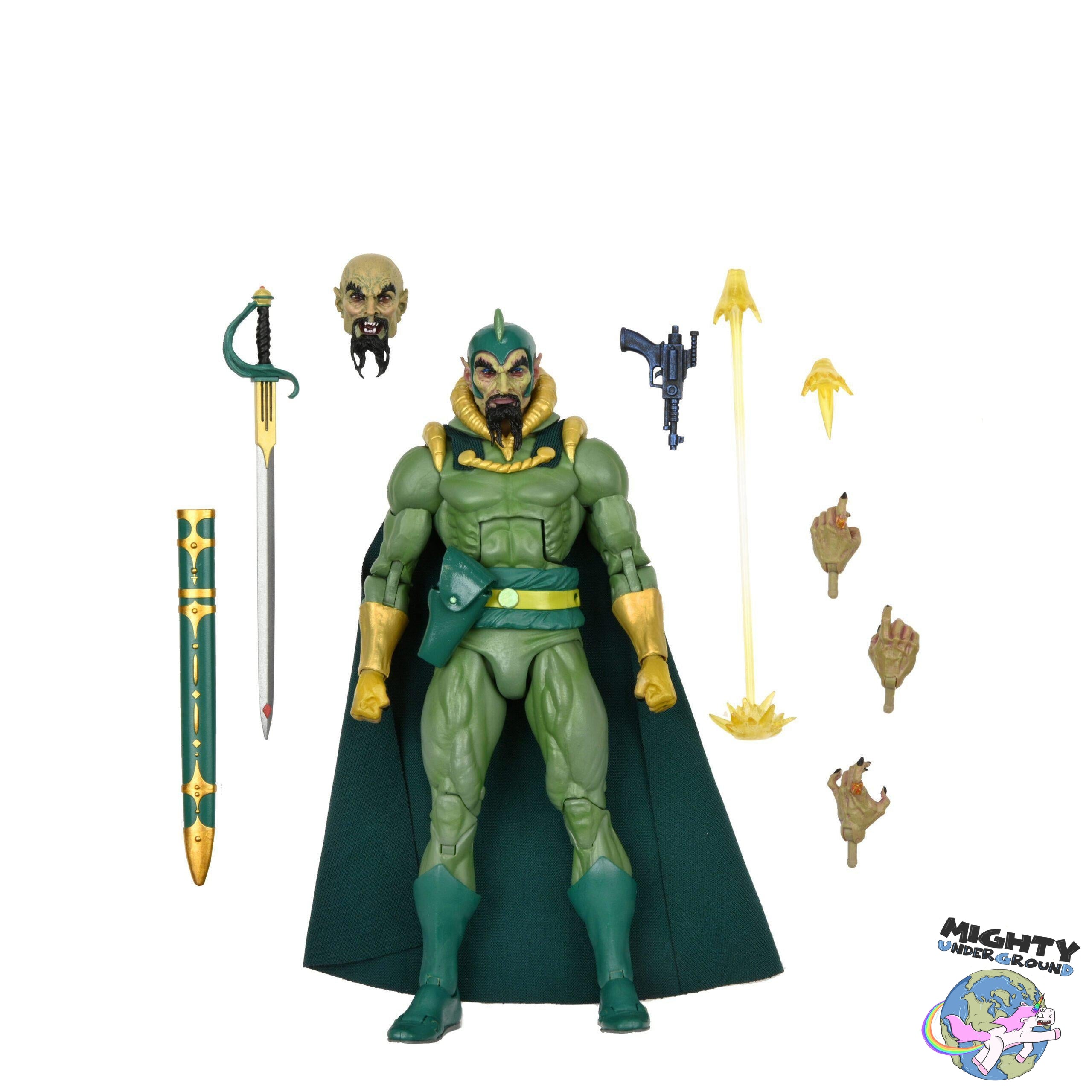 King Features: Original Superheroes - Flash Gordon, Phantom, Ming - Series 1 - 3-Pack-Actionfiguren-NECA-Mighty Underground