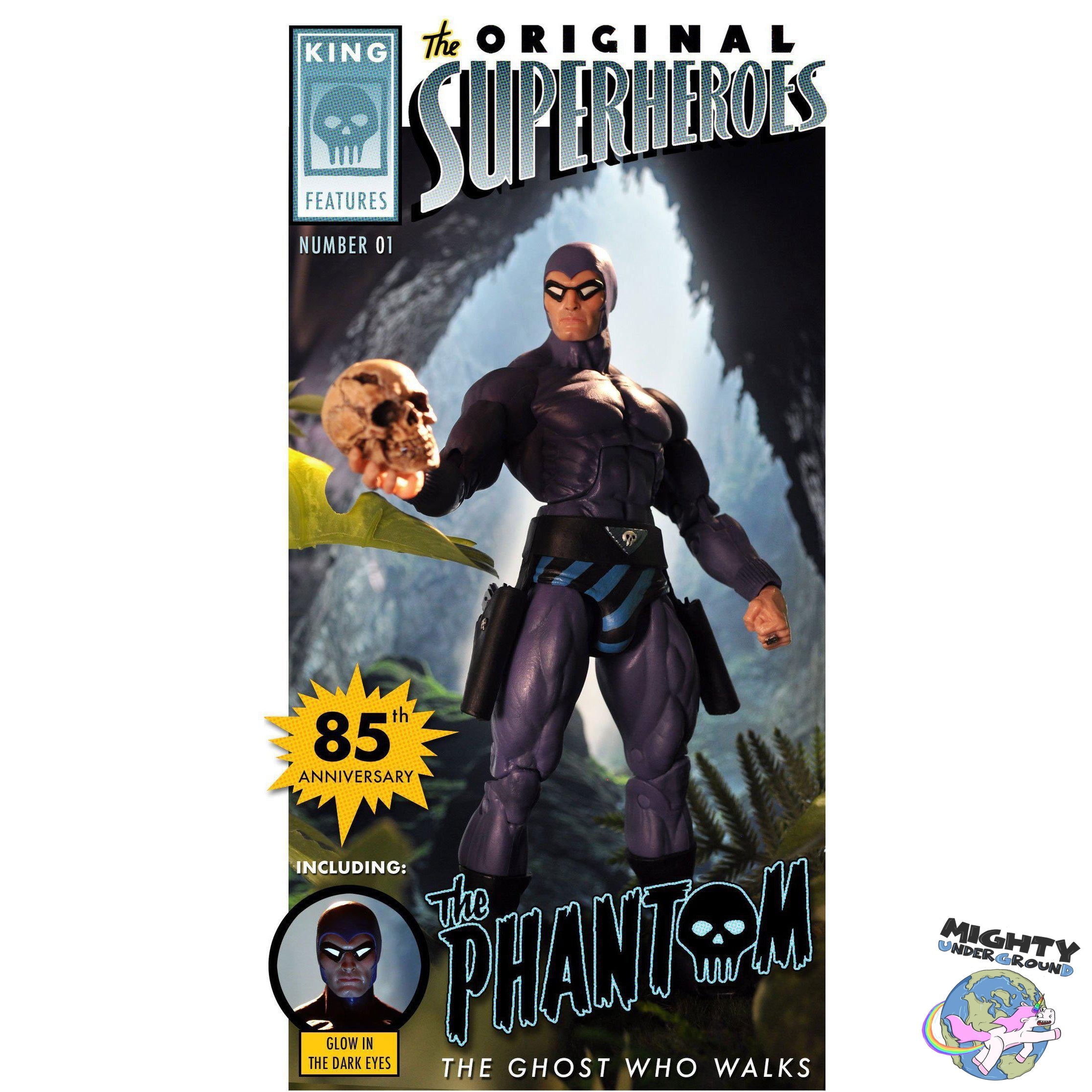 King Features: Original Superheroes - Flash Gordon, Phantom, Ming - Series 1 - 3-Pack-Actionfiguren-NECA-Mighty Underground