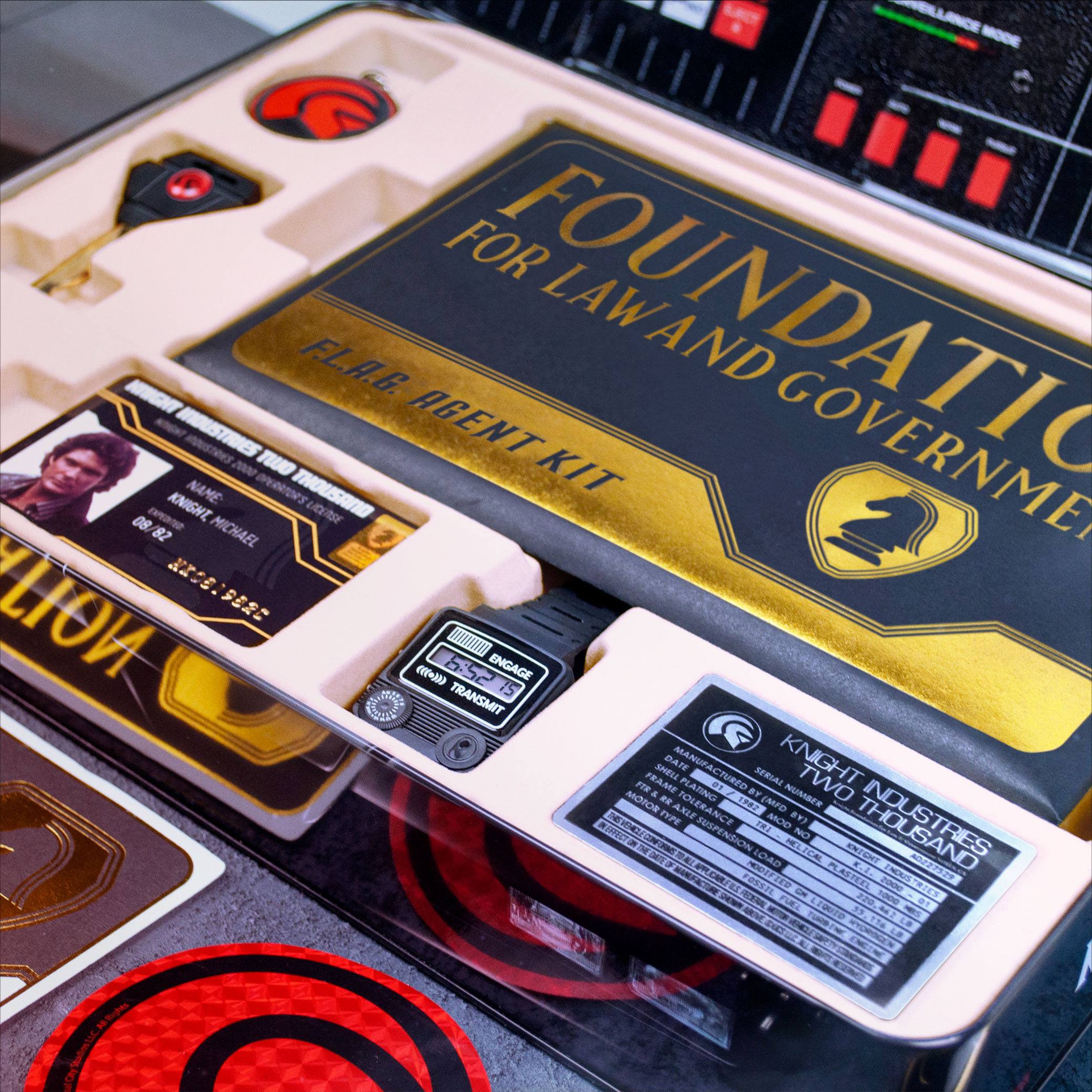 Knight Rider: F.L.A.G Agent Kit-Replik-Dr. Collector-Mighty Underground