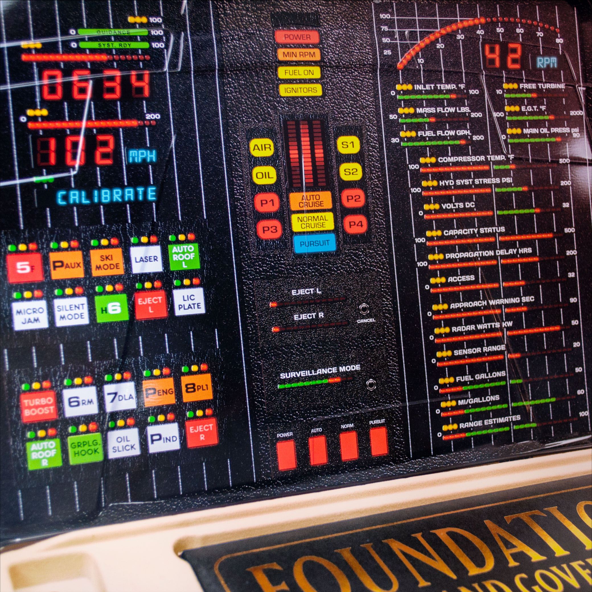 Knight Rider: F.L.A.G Agent Kit-Replik-Dr. Collector-Mighty Underground