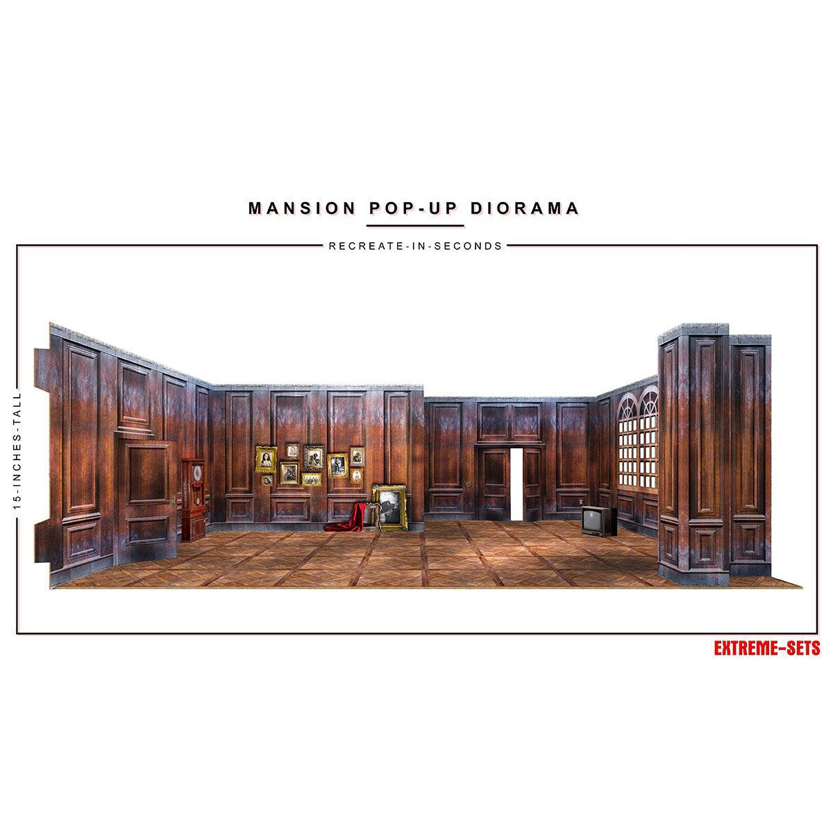 Mansion Pop-Up - Diorama - 1/12-Actionfiguren-Extreme Sets-Mighty Underground