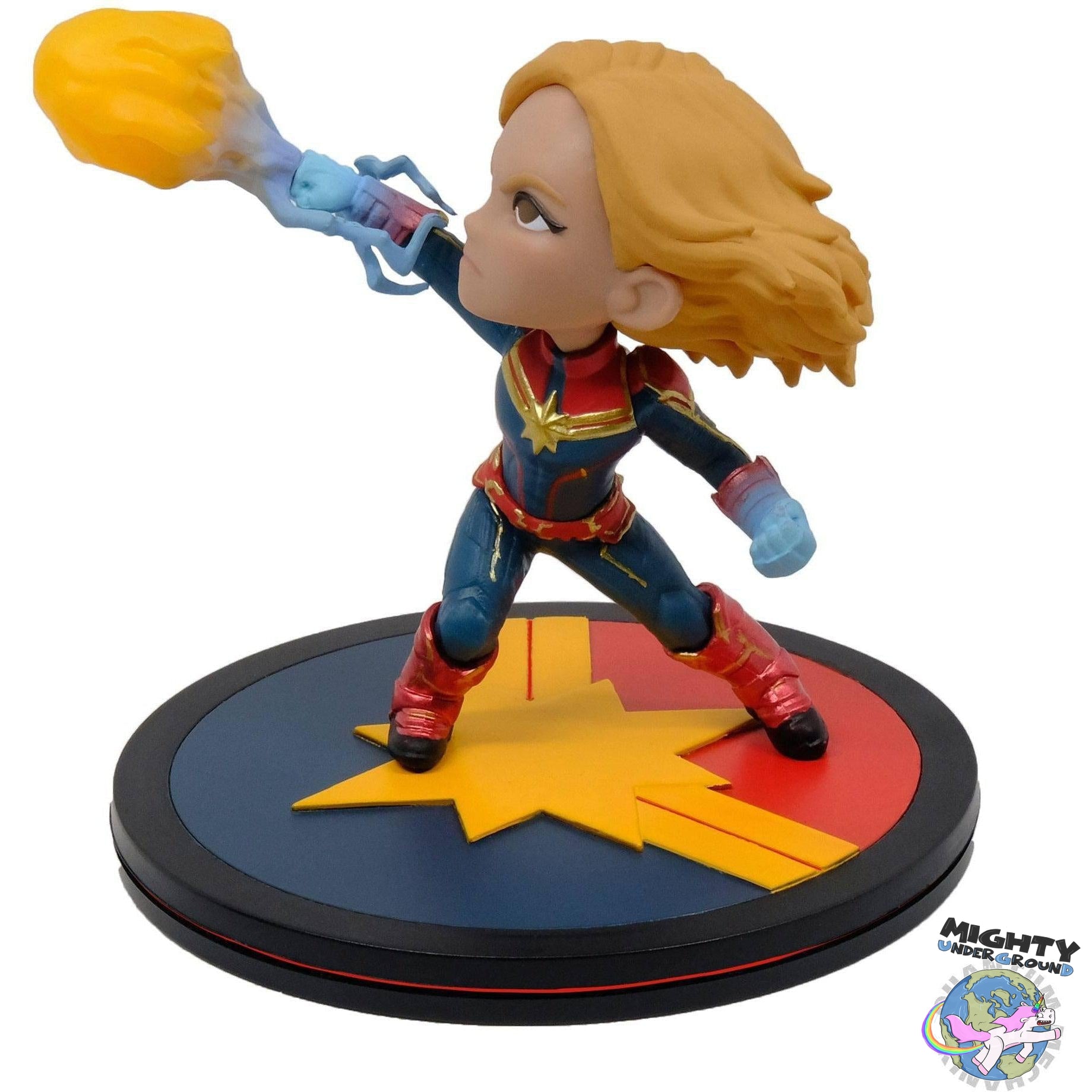 Marvel: Captain Marvel - Q-Fig-Figuren-Quantum Mechanix-Mighty Underground