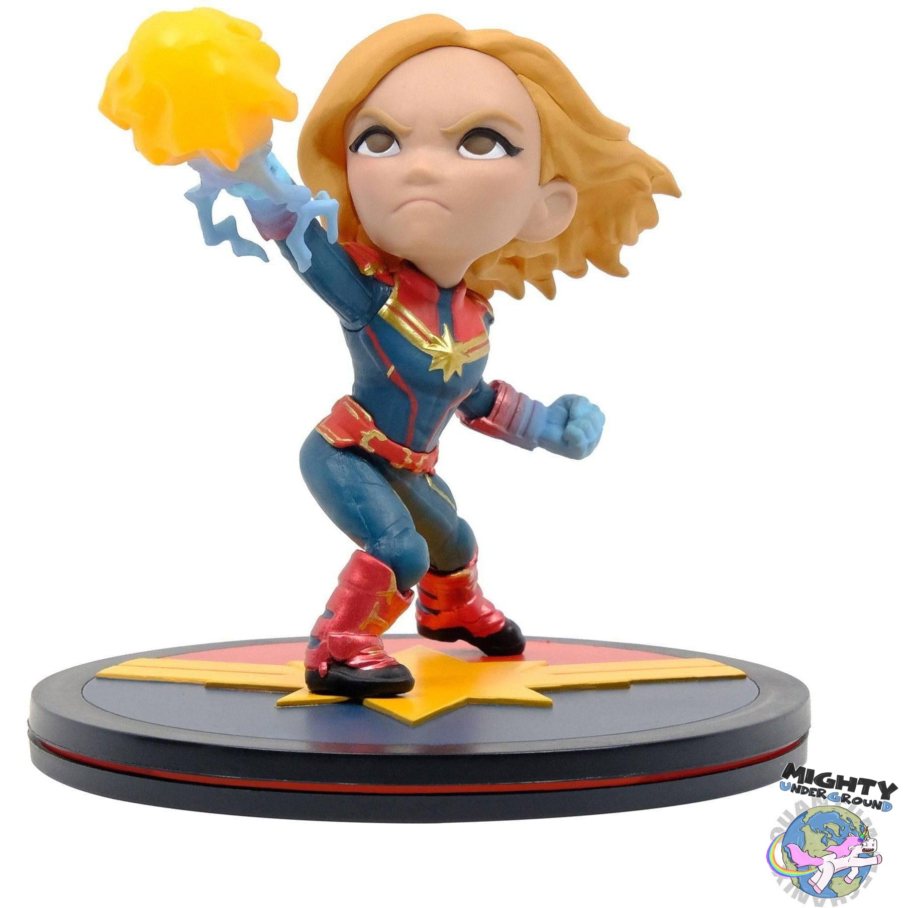 Marvel: Captain Marvel - Q-Fig-Figuren-Quantum Mechanix-Mighty Underground