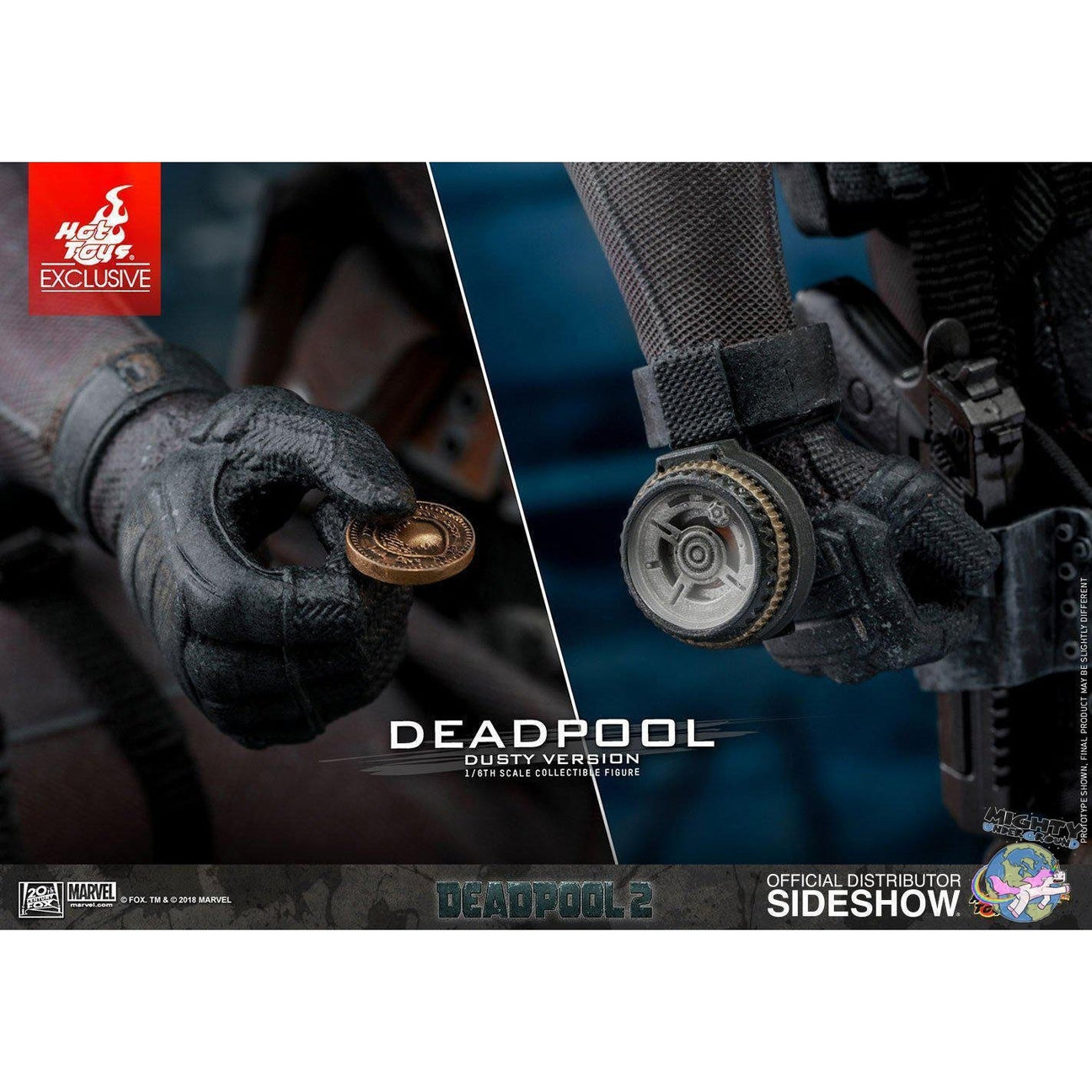 Marvel: Deadpool 2 Dusty Version 1/6-Actionfiguren-Hot Toys-mighty-underground